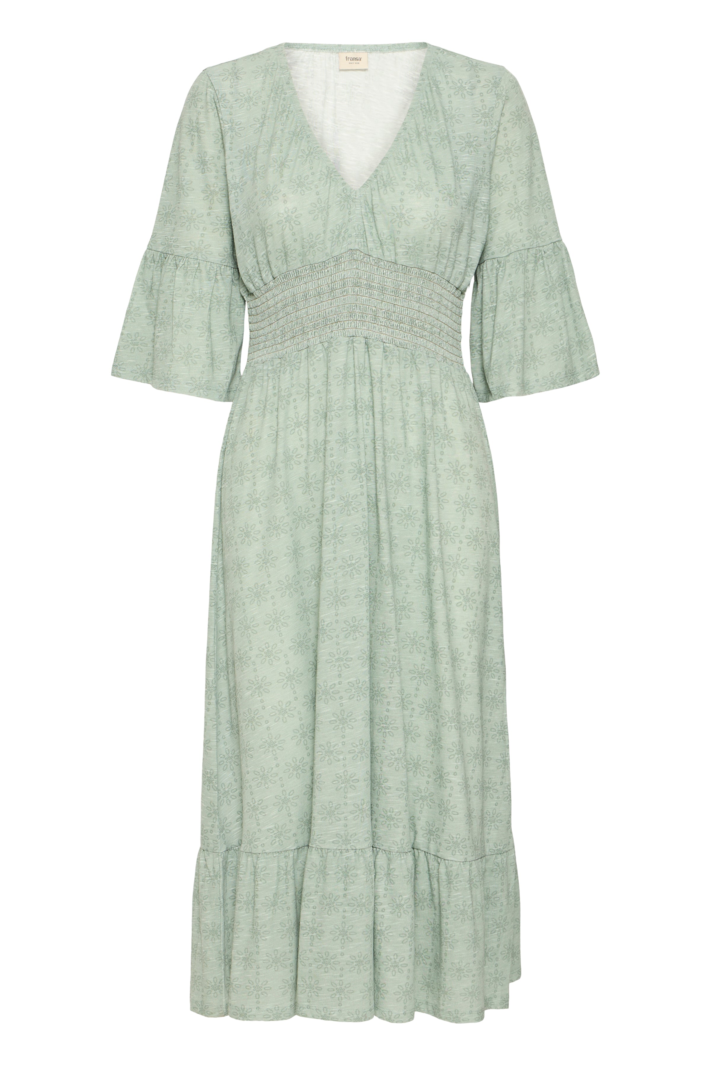 Fransa Sania Kjole 2 Iceberg Art Grøn