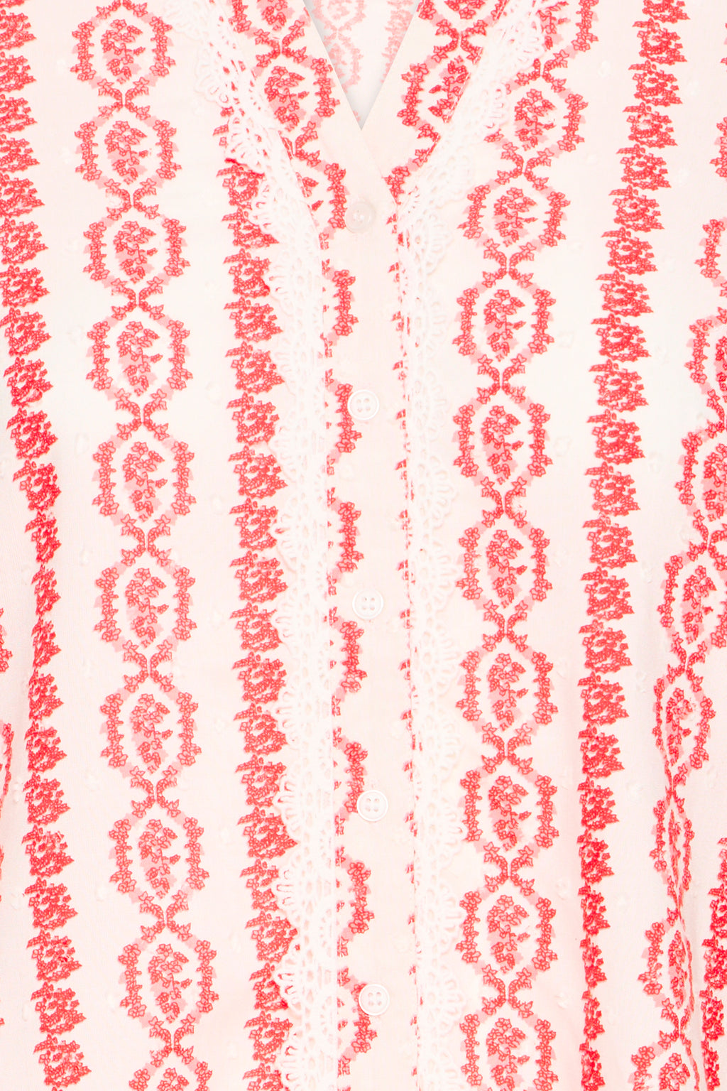 Fransa Sophia Skjorte 1 Print Rød