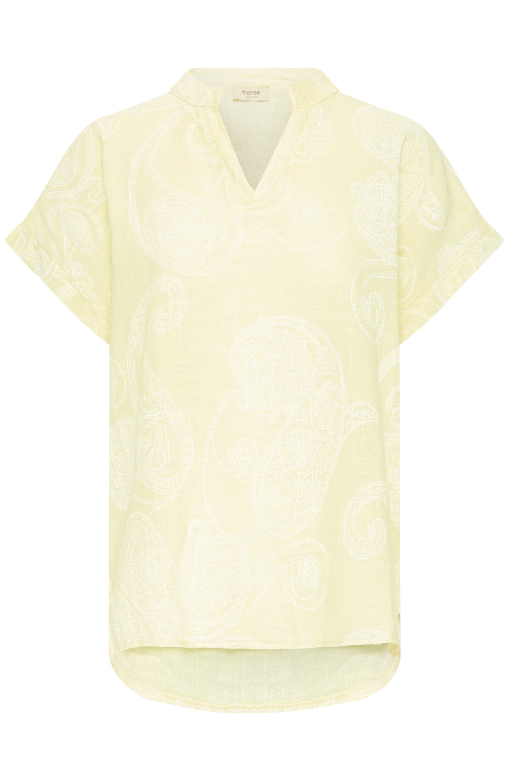 Fransa Marika Bluse 3 Paisley Elfin Gul