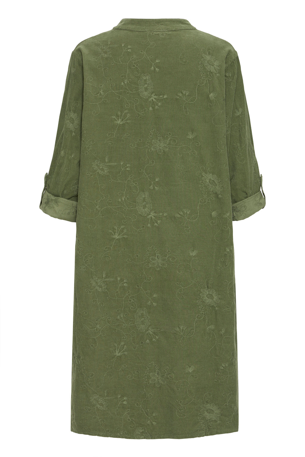 Fransa Corda Kjole 1 Dusty Olive Grøn