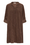 Fransa Corda Kjole 1 Chocolate Torte Brun