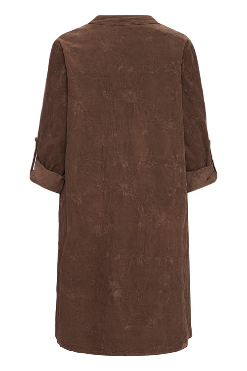 Fransa Corda Kjole 1 Chocolate Torte Brun
