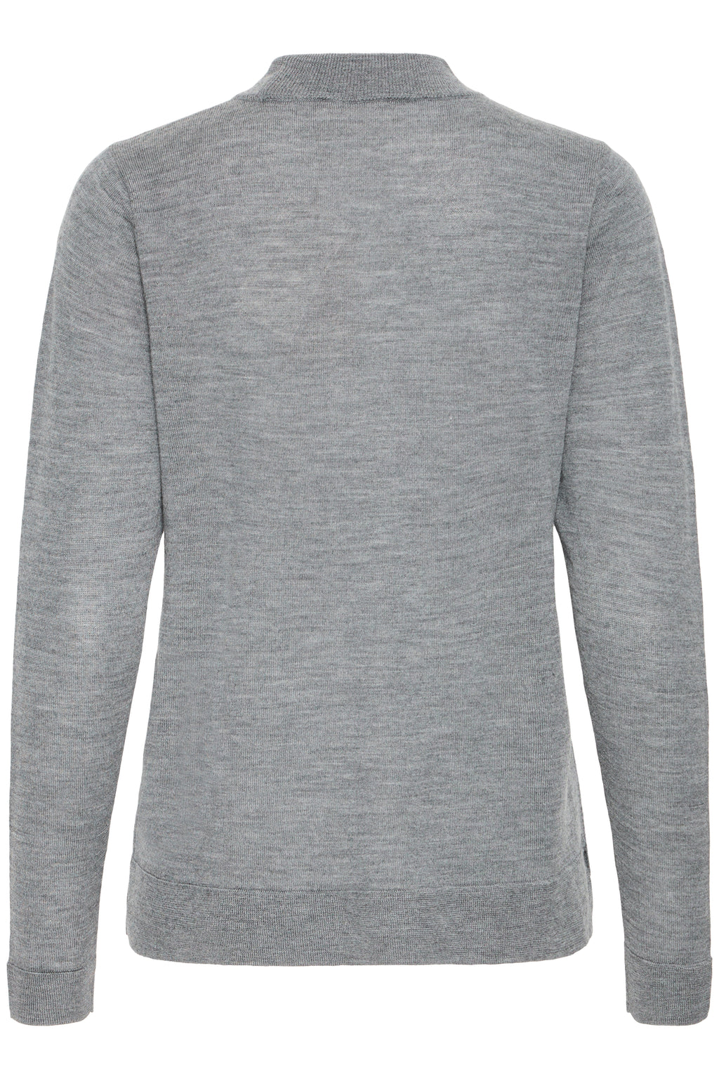 Fransa Woolina Pullover 2 Pinstripe Grå