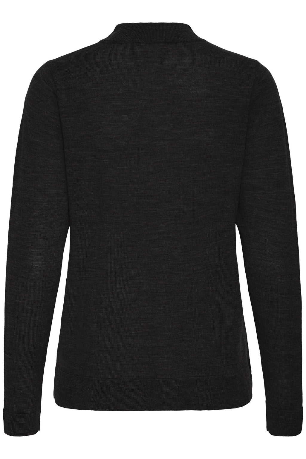 Fransa Woolina Pullover 2 Meteorite Sort