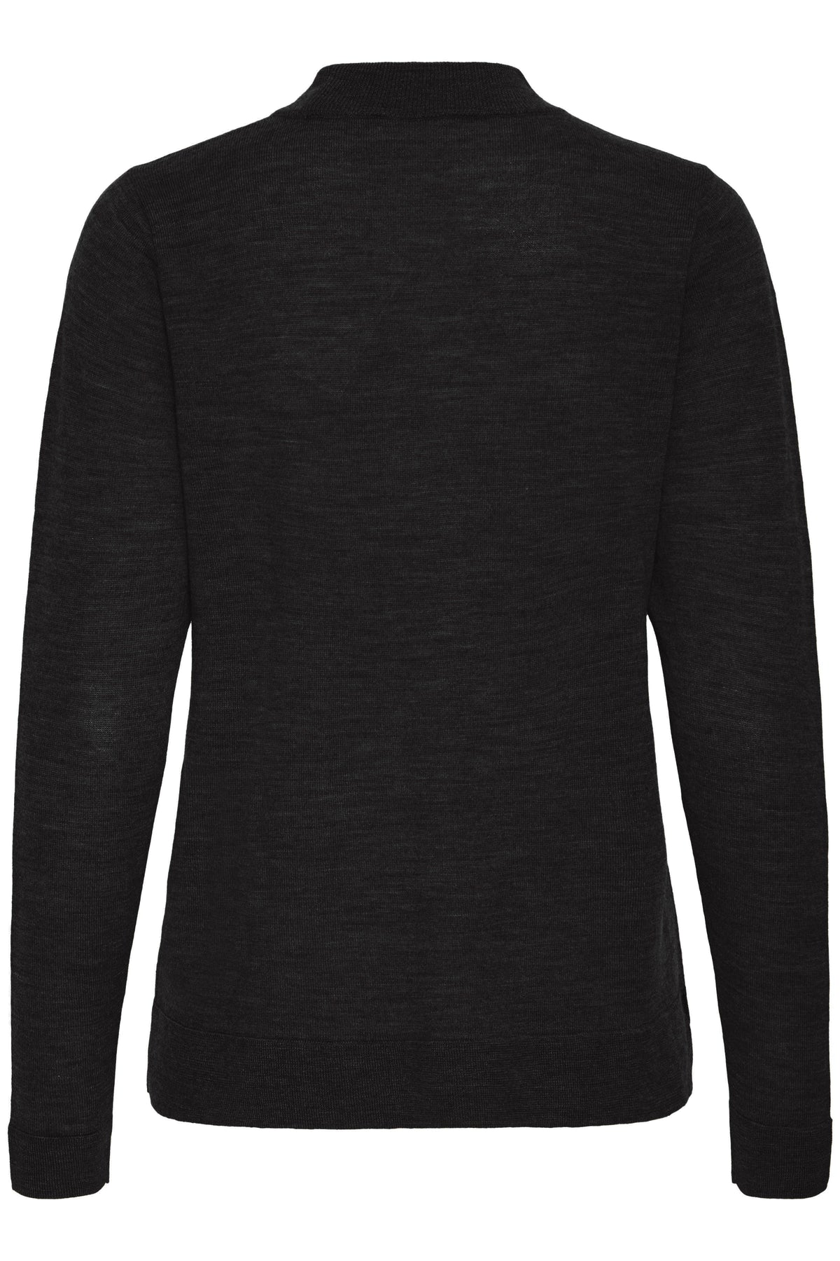 Fransa Woolina Pullover 2 Meteorite Sort