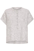 Fransa Sanny Cardigan 5 Light Grå Melange