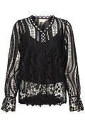 Fransa Belle Bluse 2 Meteorite Sort