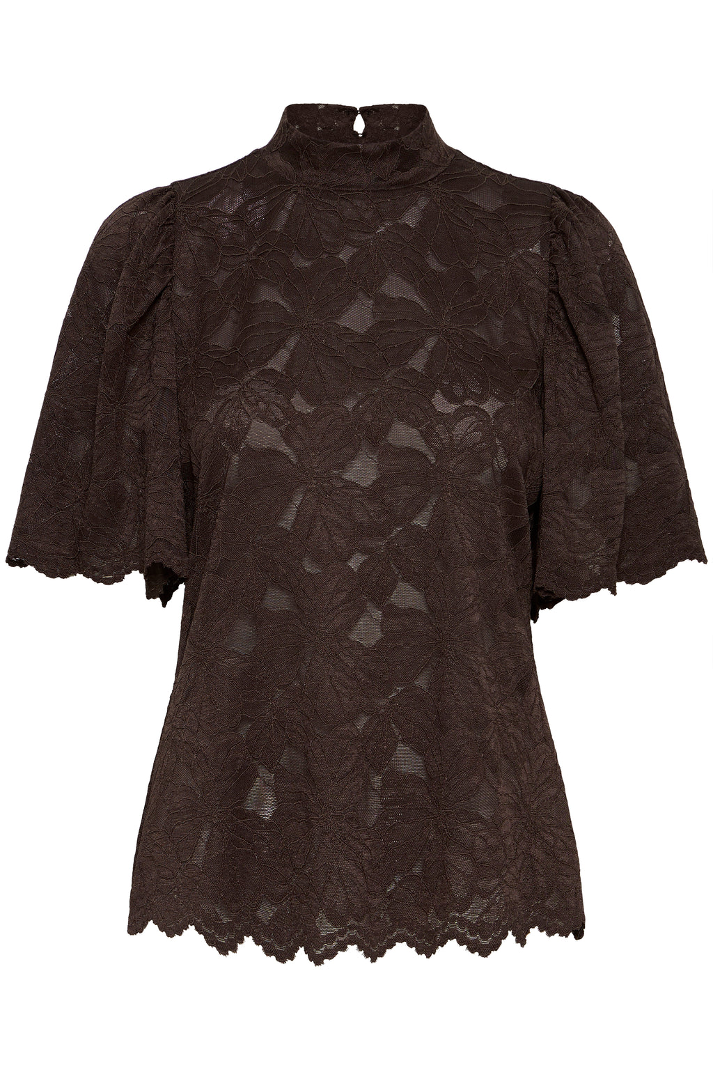 Fransa Mirabella 1 Bluse Chocolate Torte Mørk Brun