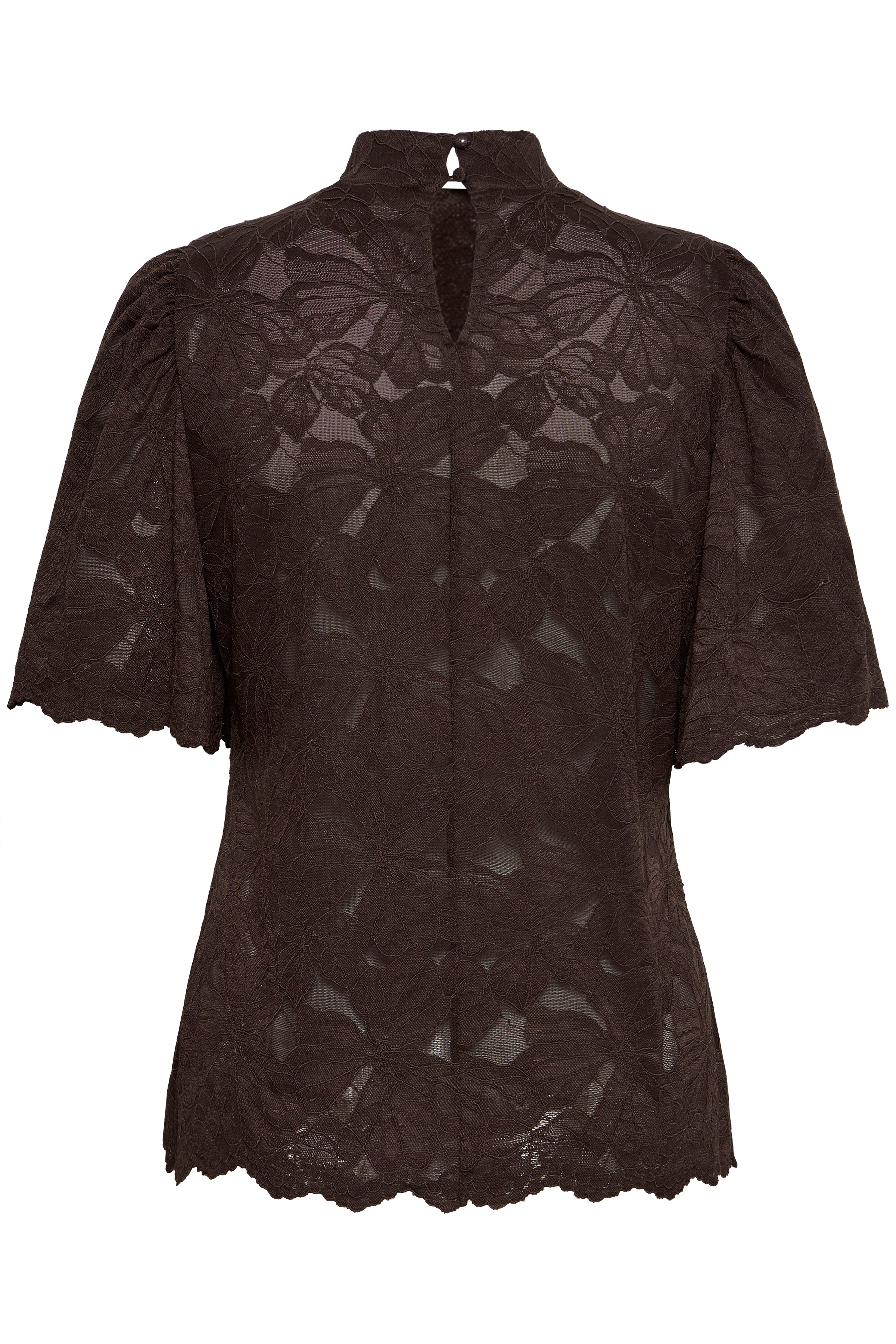 Fransa Mirabella 1 Bluse Chocolate Torte Mørk Brun