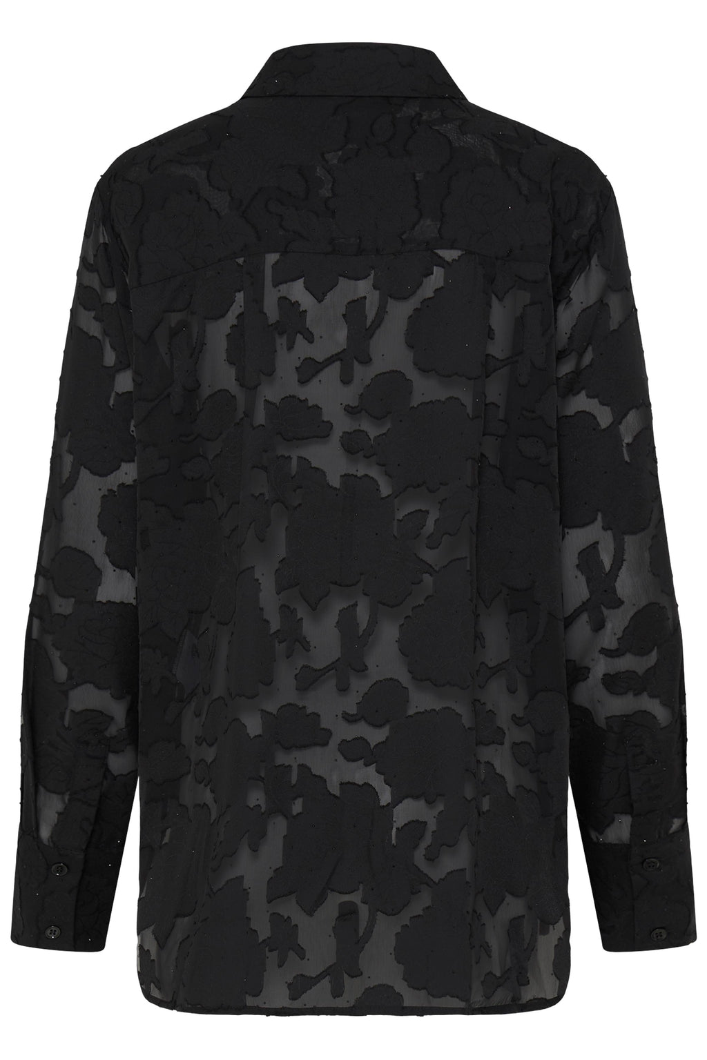 Fransa Rhinestone 1 Skjorte Meteorite Sort