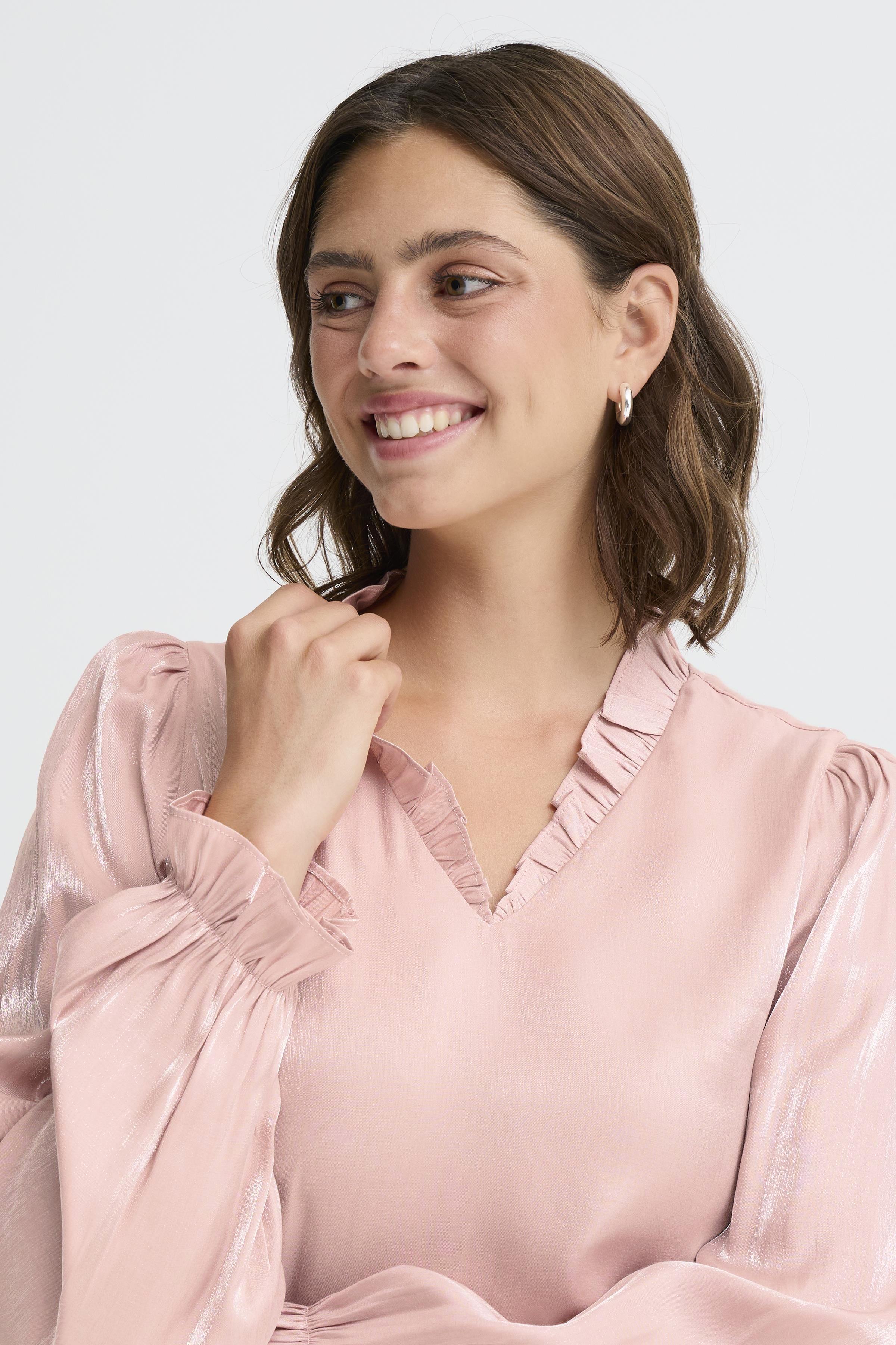 Fransa Yolanda 3 Bluse Pale Mauve Lyserød