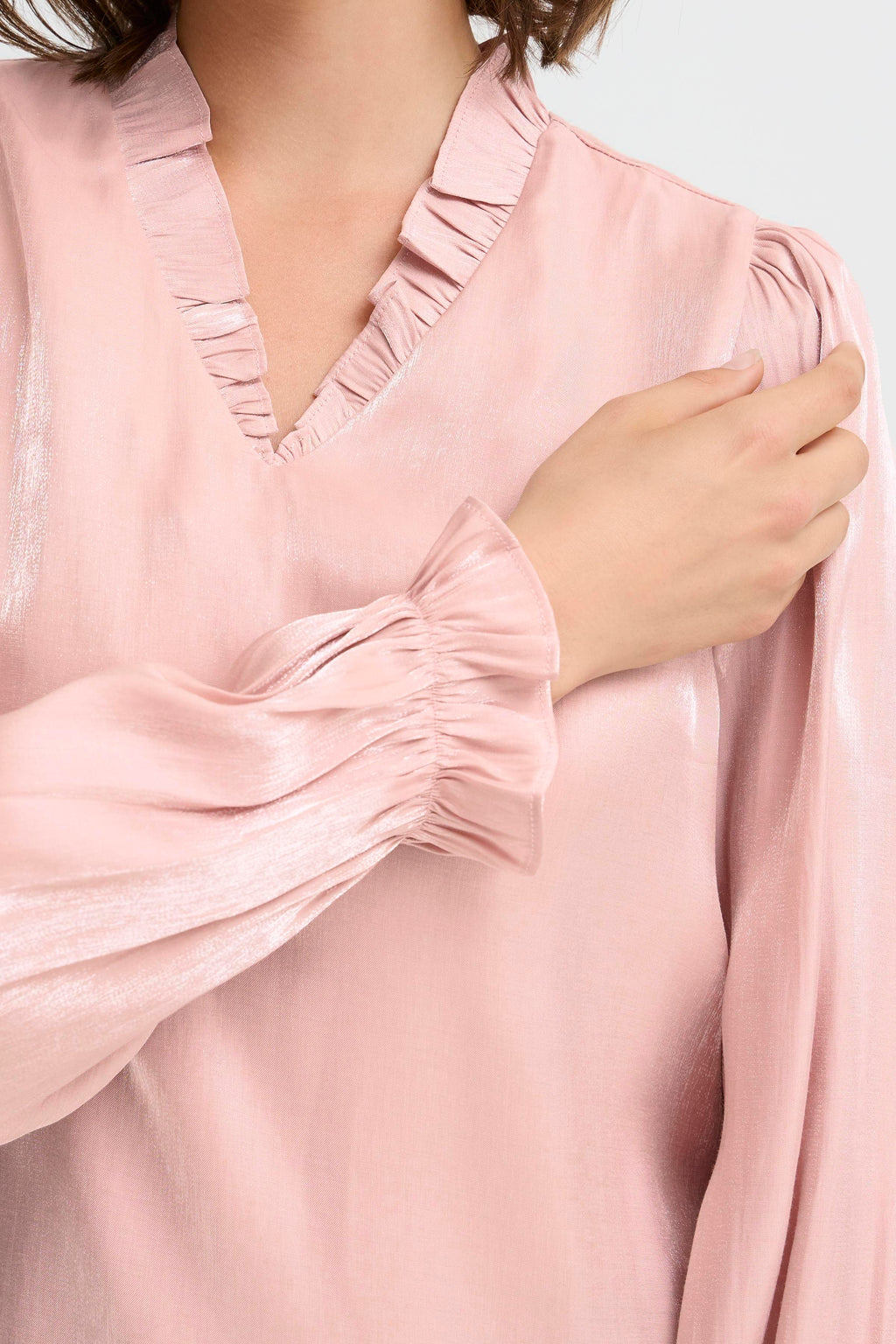 Fransa Yolanda 3 Bluse Pale Mauve Lyserød
