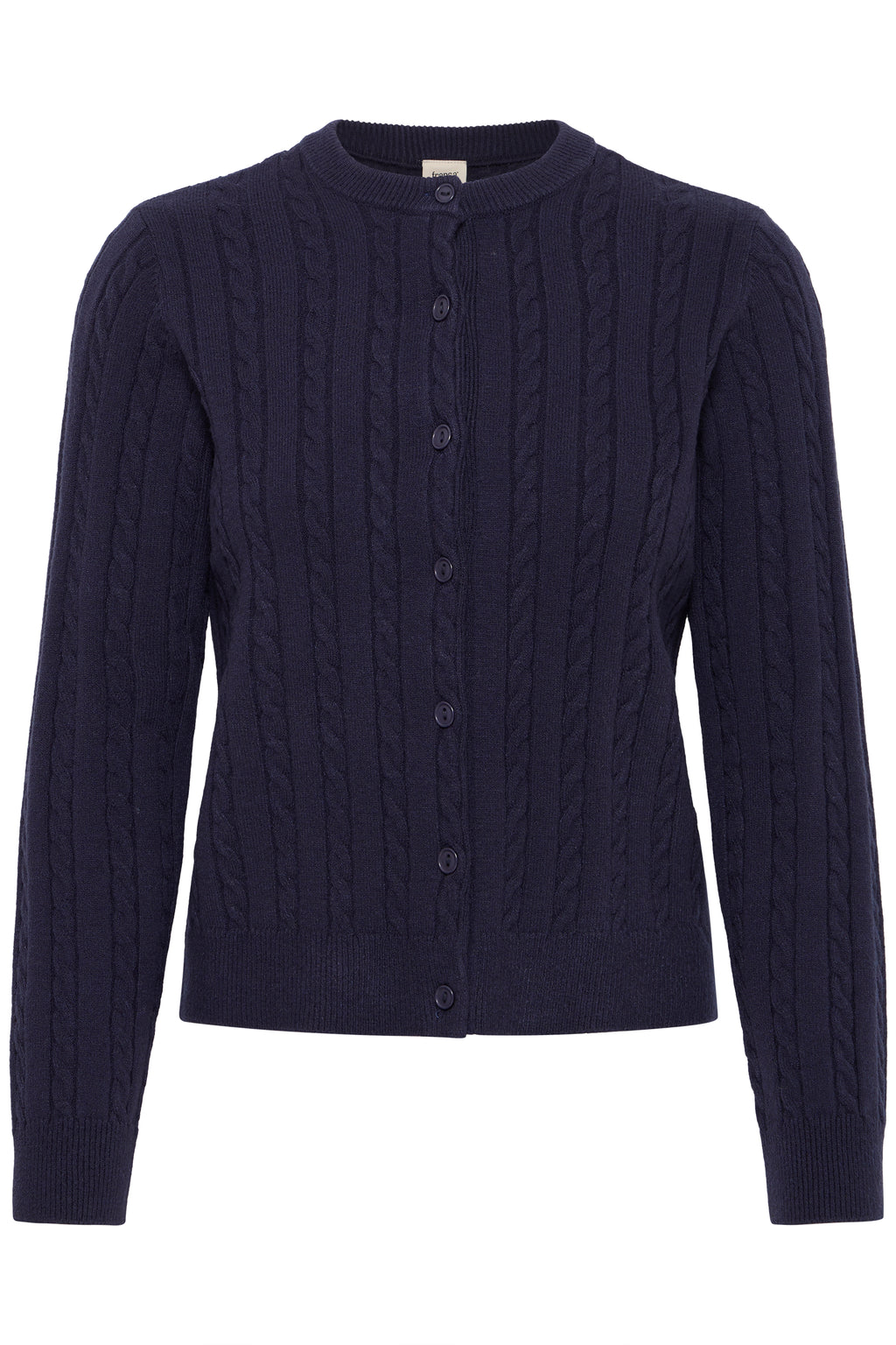 Fransa Renee 1 Cardigan Night Sky Blå