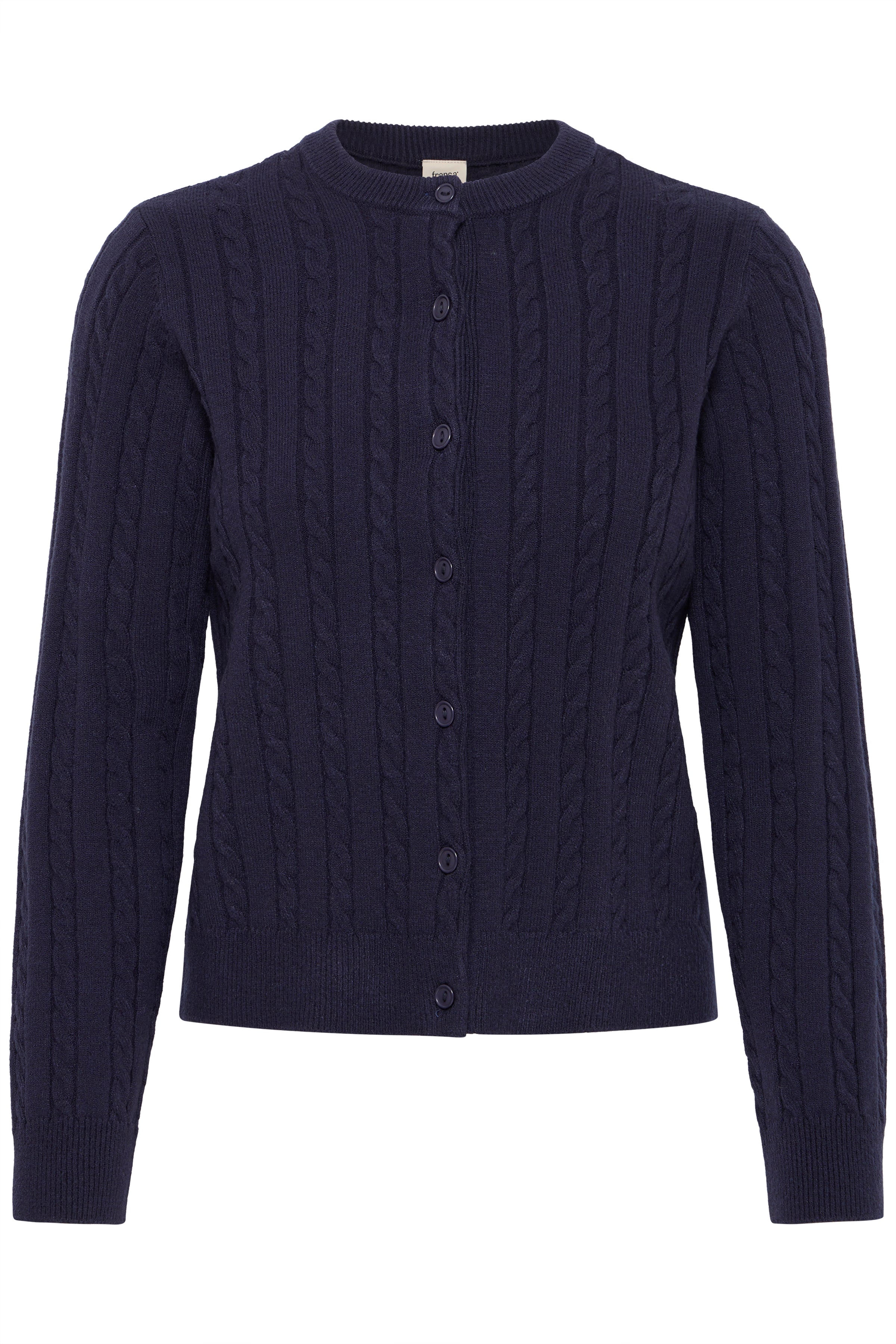 Fransa Renee 1 Cardigan Night Sky Blå