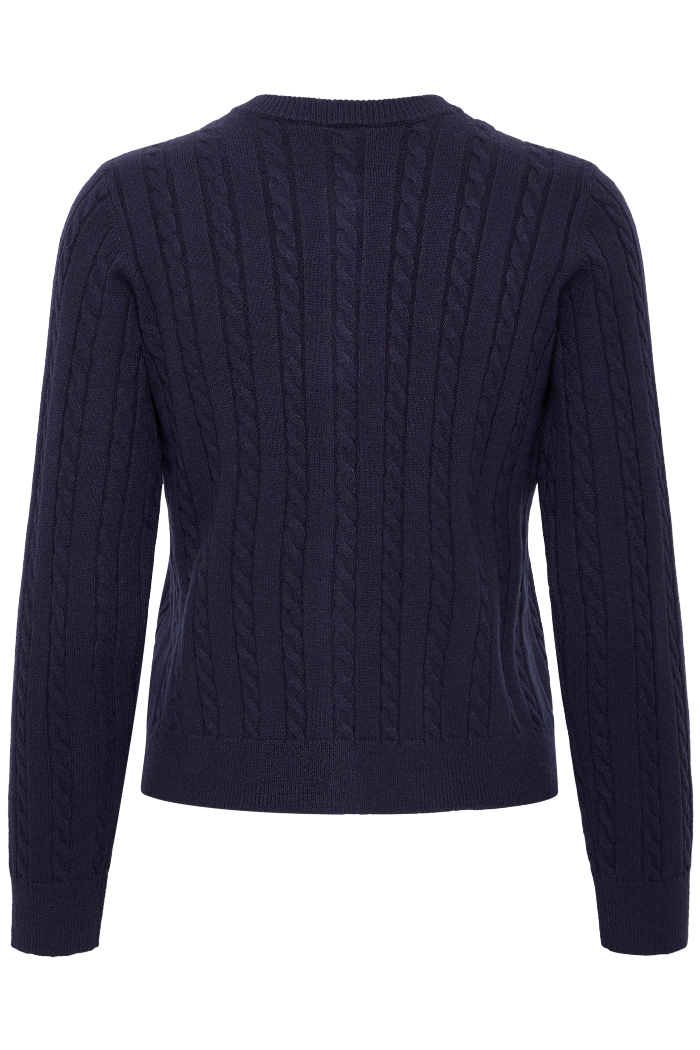 Fransa Renee 1 Cardigan Night Sky Blå