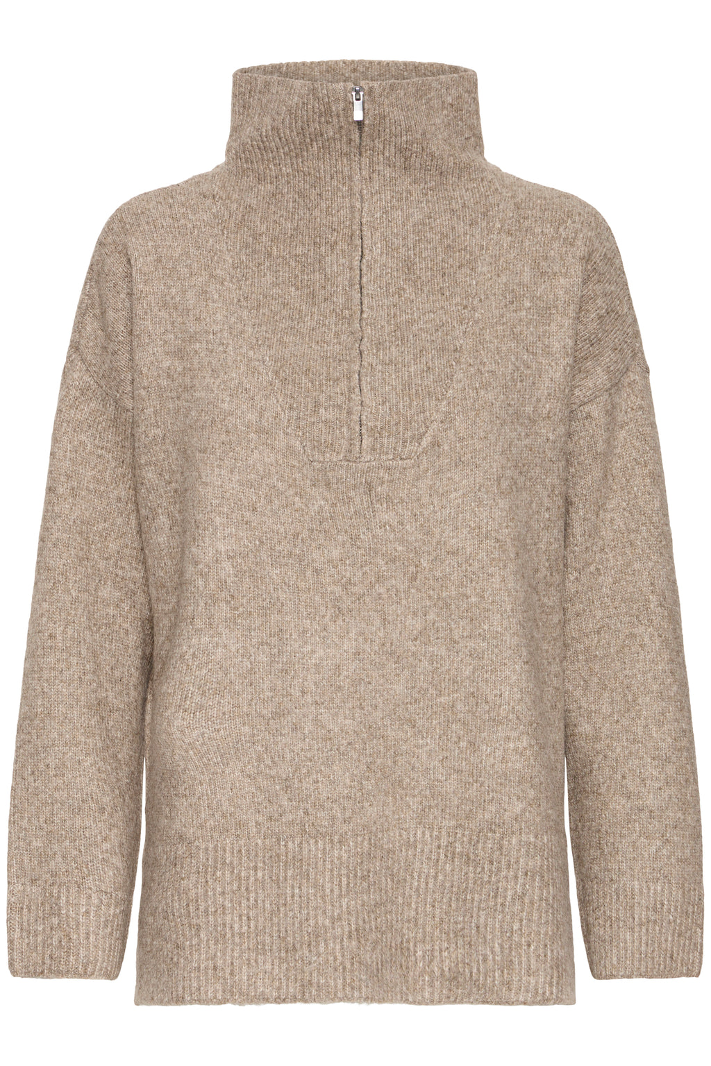 Fransa Gigi 2 Pullover Falcon Melange Brun