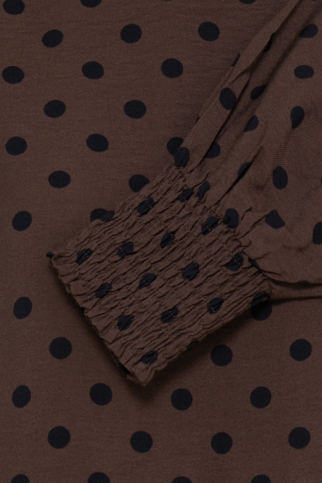 Fransa Adara Bluse 3 Prikker Hot Fudge Brun