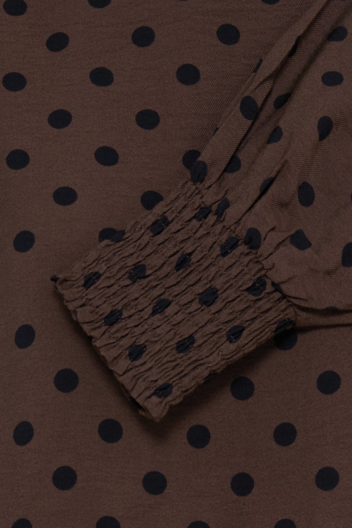 Fransa Adara Bluse 3 Prikker Hot Fudge Brun