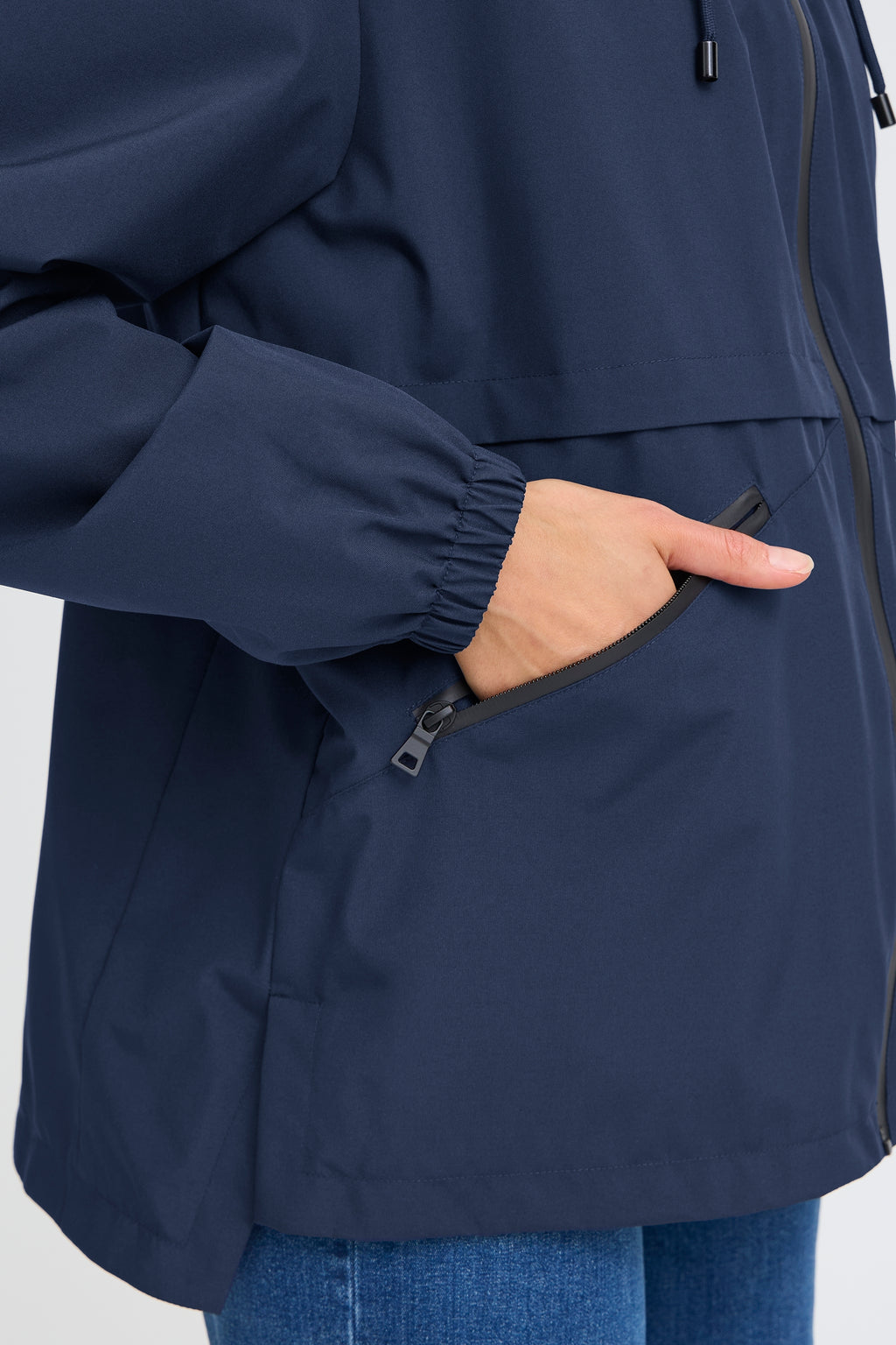 Fransa Pafasa Jakke 3 Navy Blå