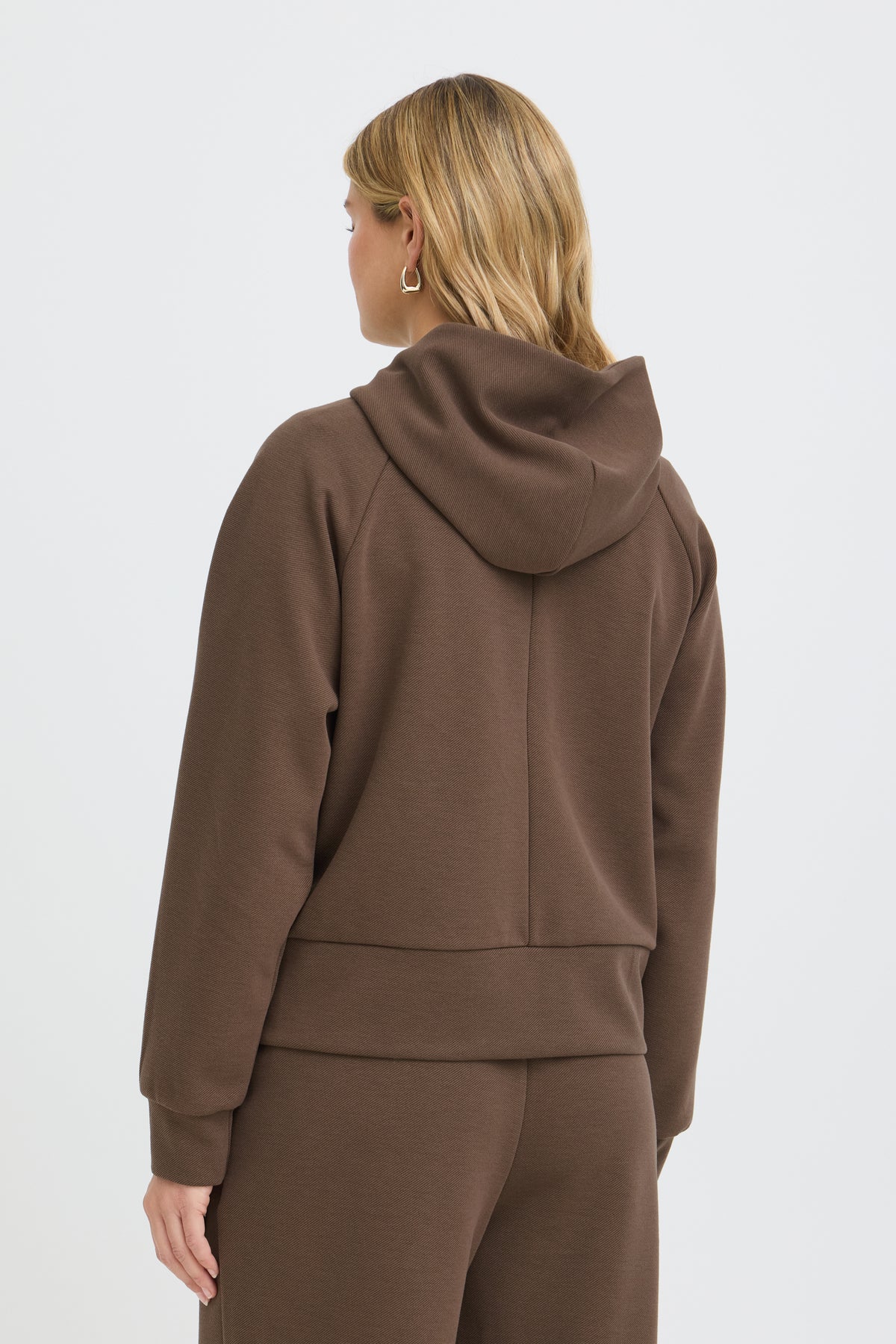 Fransa Priya Cardigan 1 Rain Drum Brun