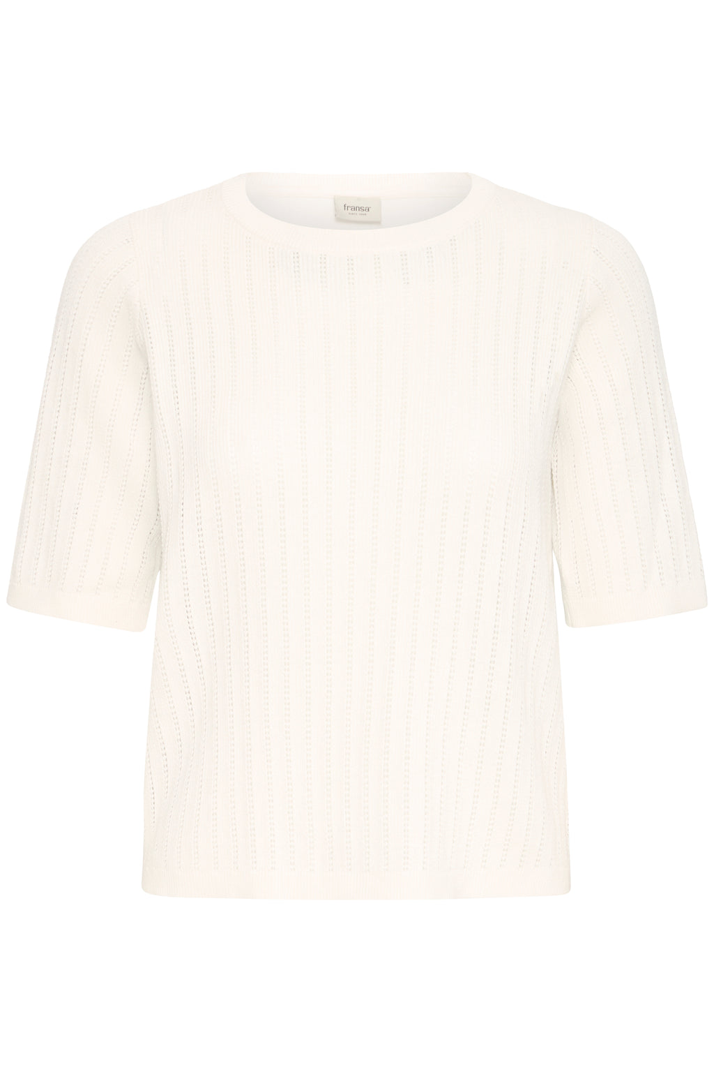 Fransa Cammy Pullover 1 Whisper Hvid