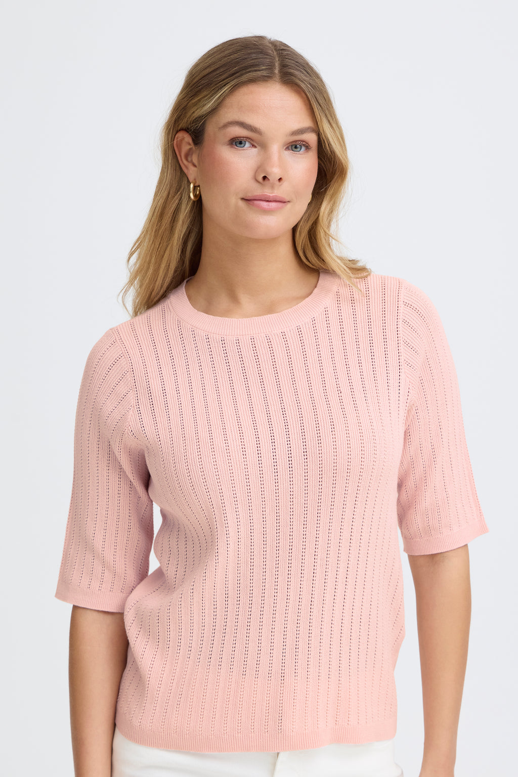 Fransa Cammy Pullover 1 Lotus Rosa