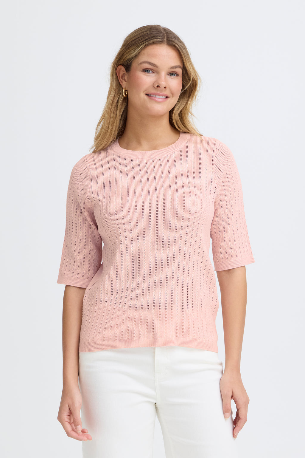 Fransa Cammy Pullover 1 Lotus Rosa