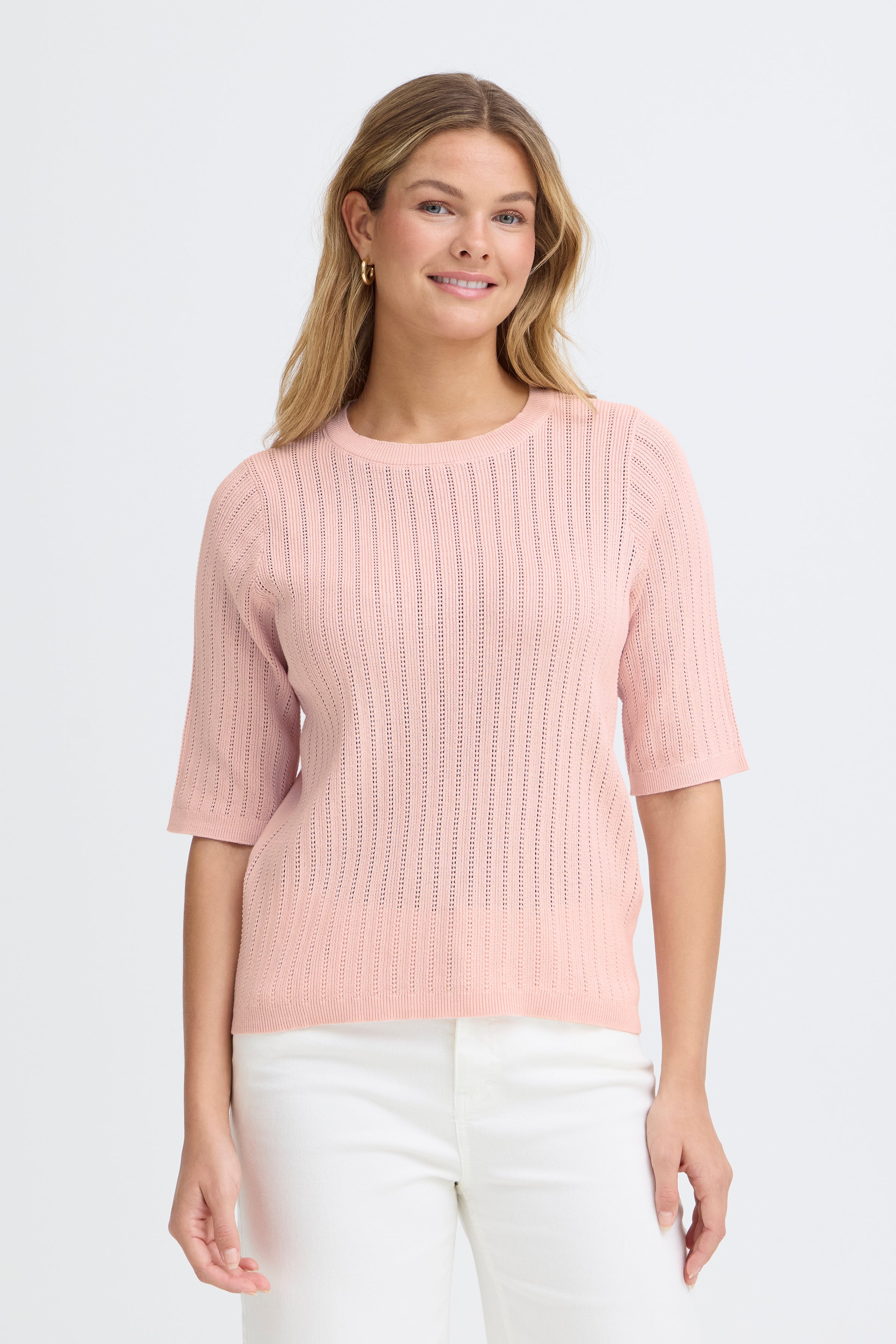 Fransa Cammy Pullover 1 Lotus Rosa