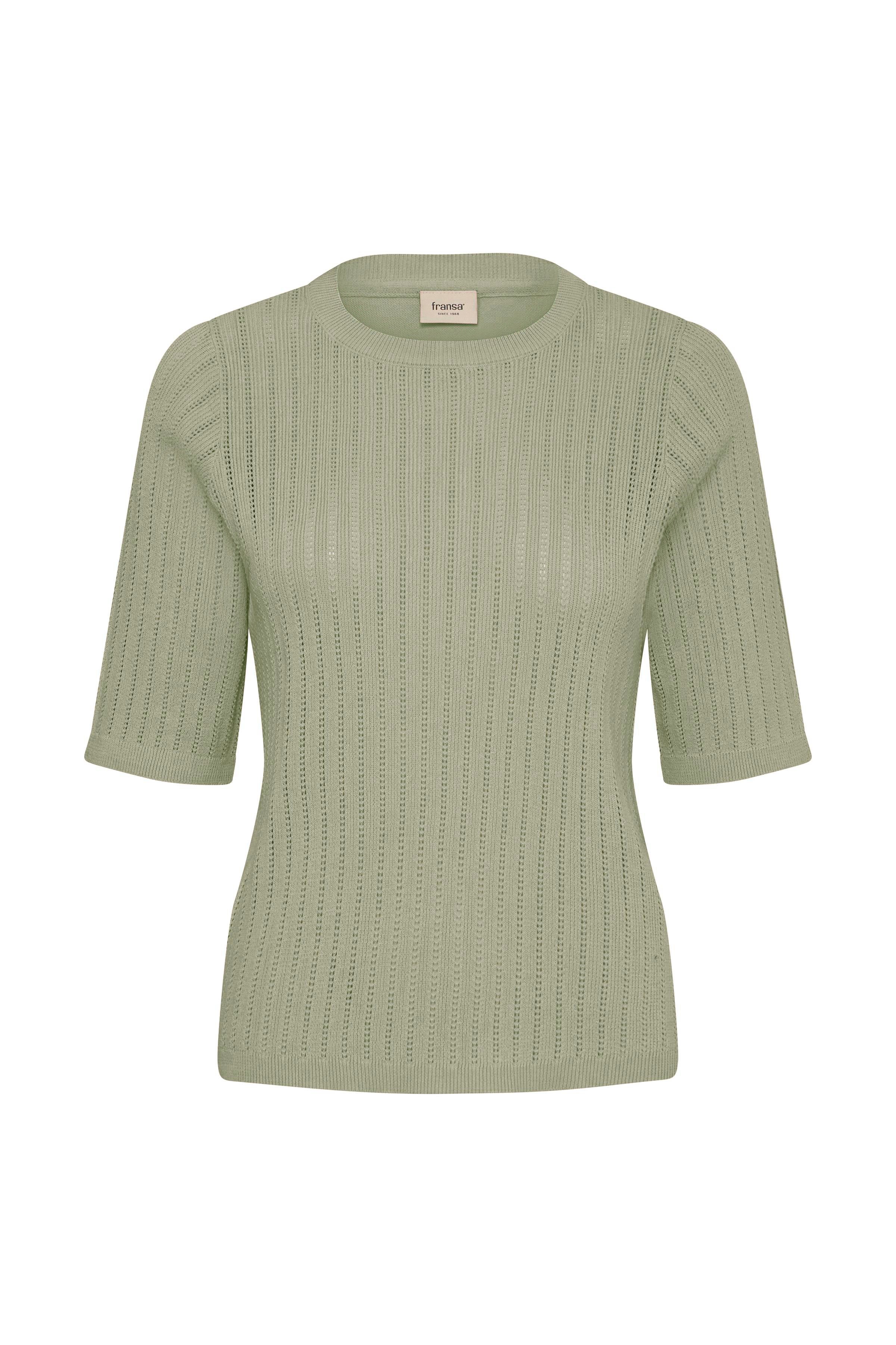 Fransa Cammy Pullover 1 Desert Sage Grøn