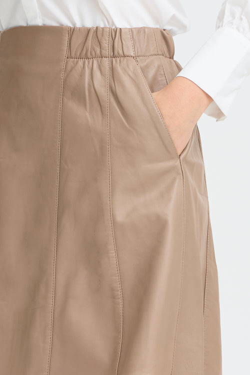 Fransa Lex Nederdel Pine Bark Brun