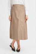 Fransa Lex Nederdel Pine Bark Brun
