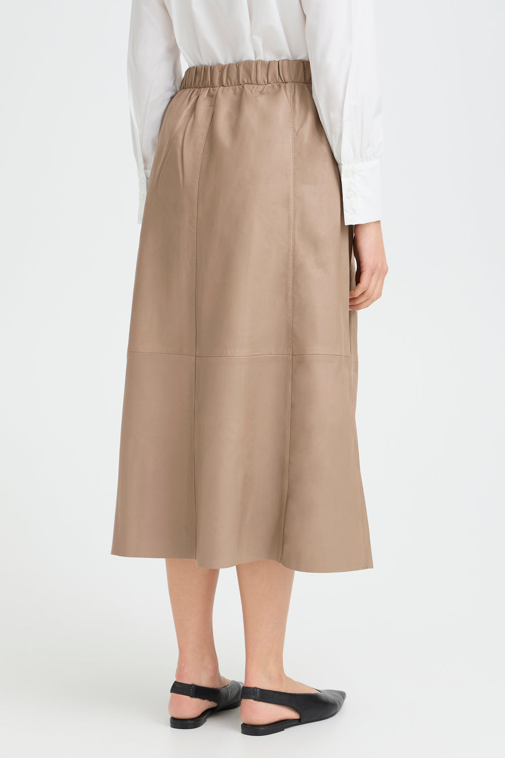 Fransa Lex Nederdel Pine Bark Brun