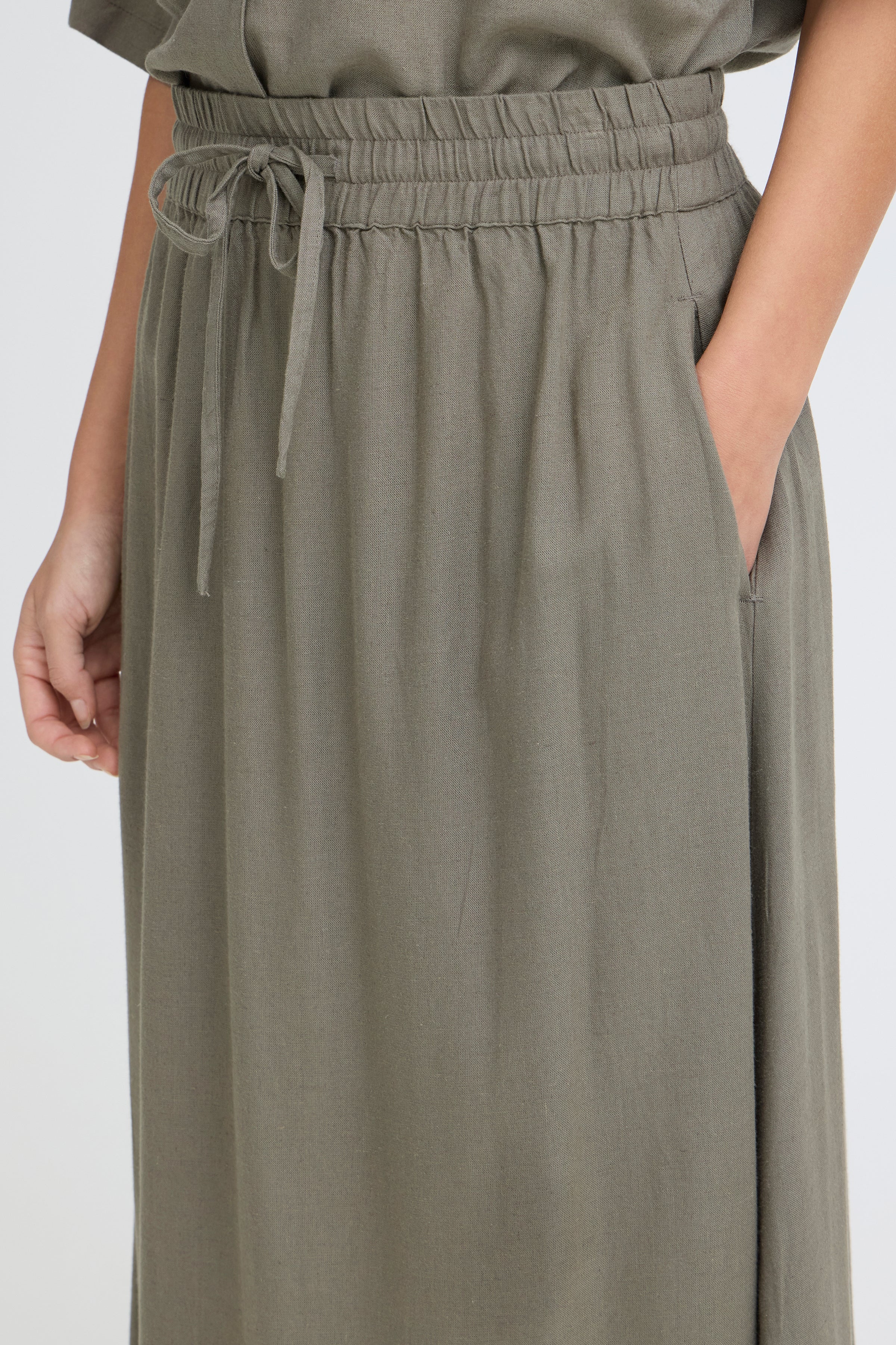 Fransa Jett Nederdel 1 Smokey Olive Grøn