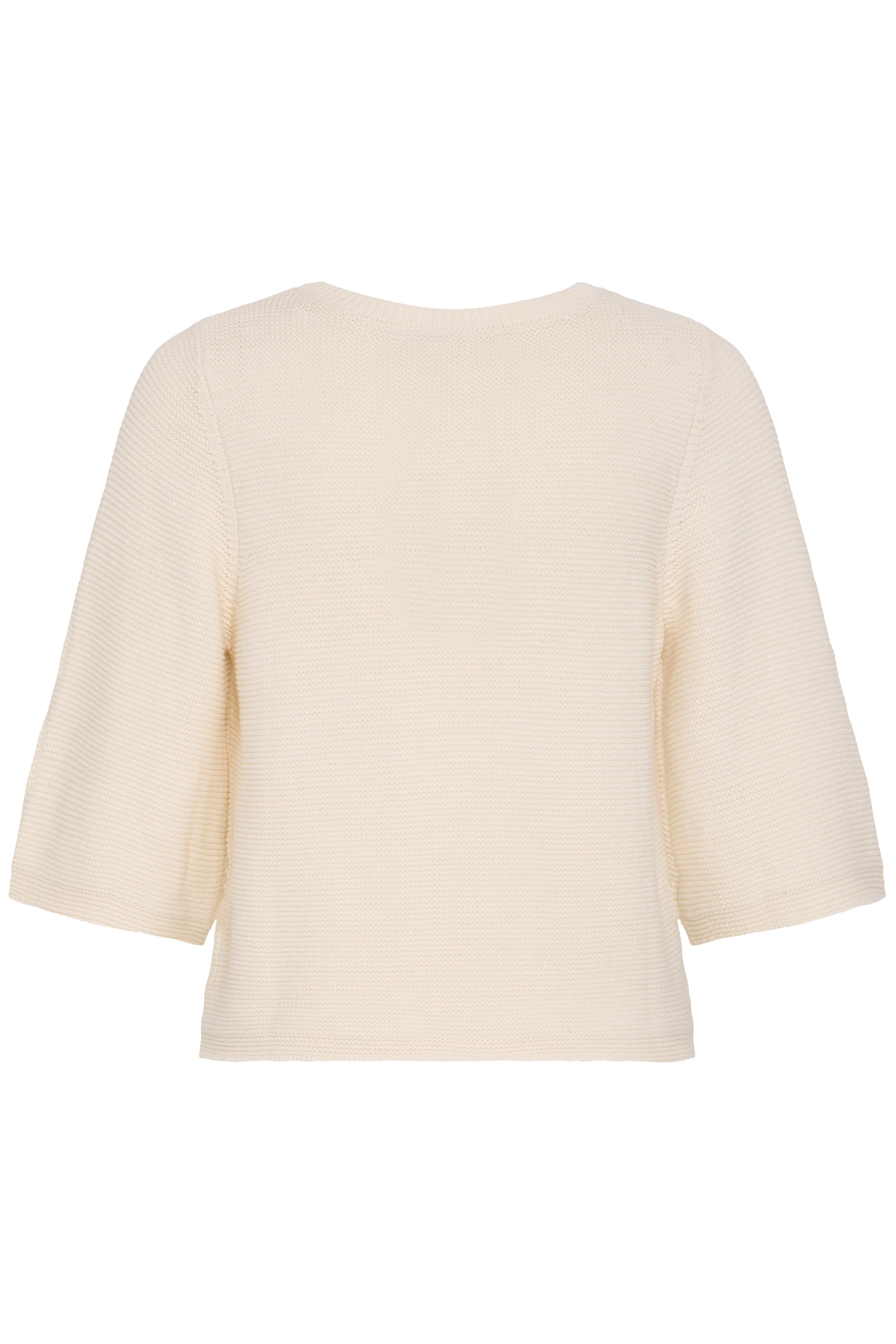 Fransa Tayloor Pullover Whisper Hvid