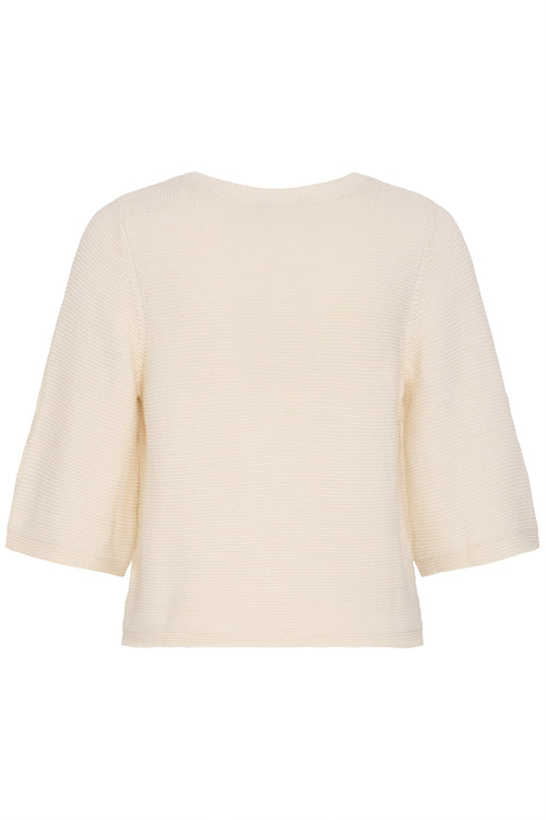 Fransa Tayloor Pullover Whisper Hvid