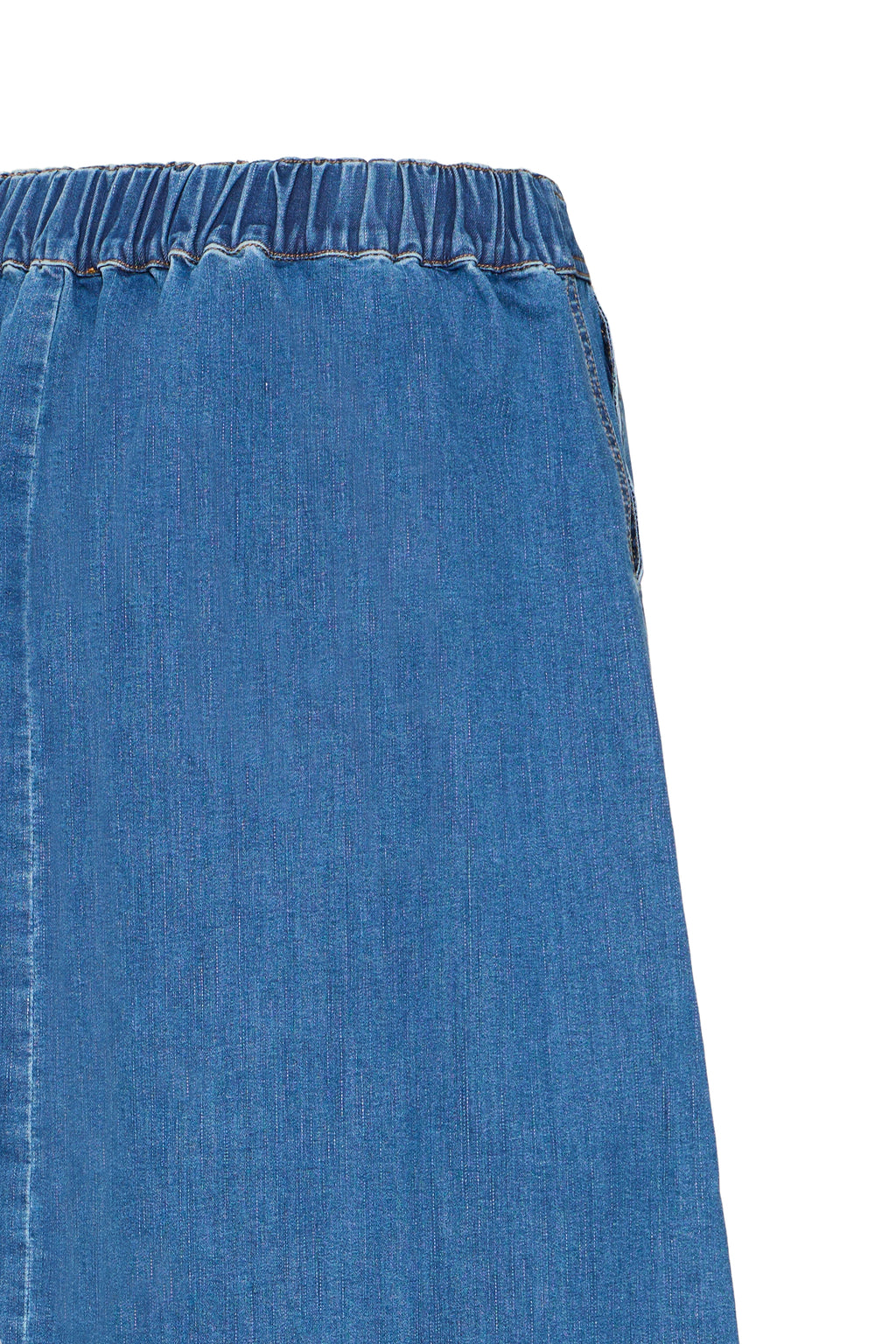 Fransa Chicago Nederdel 2 Denim Medium Blå