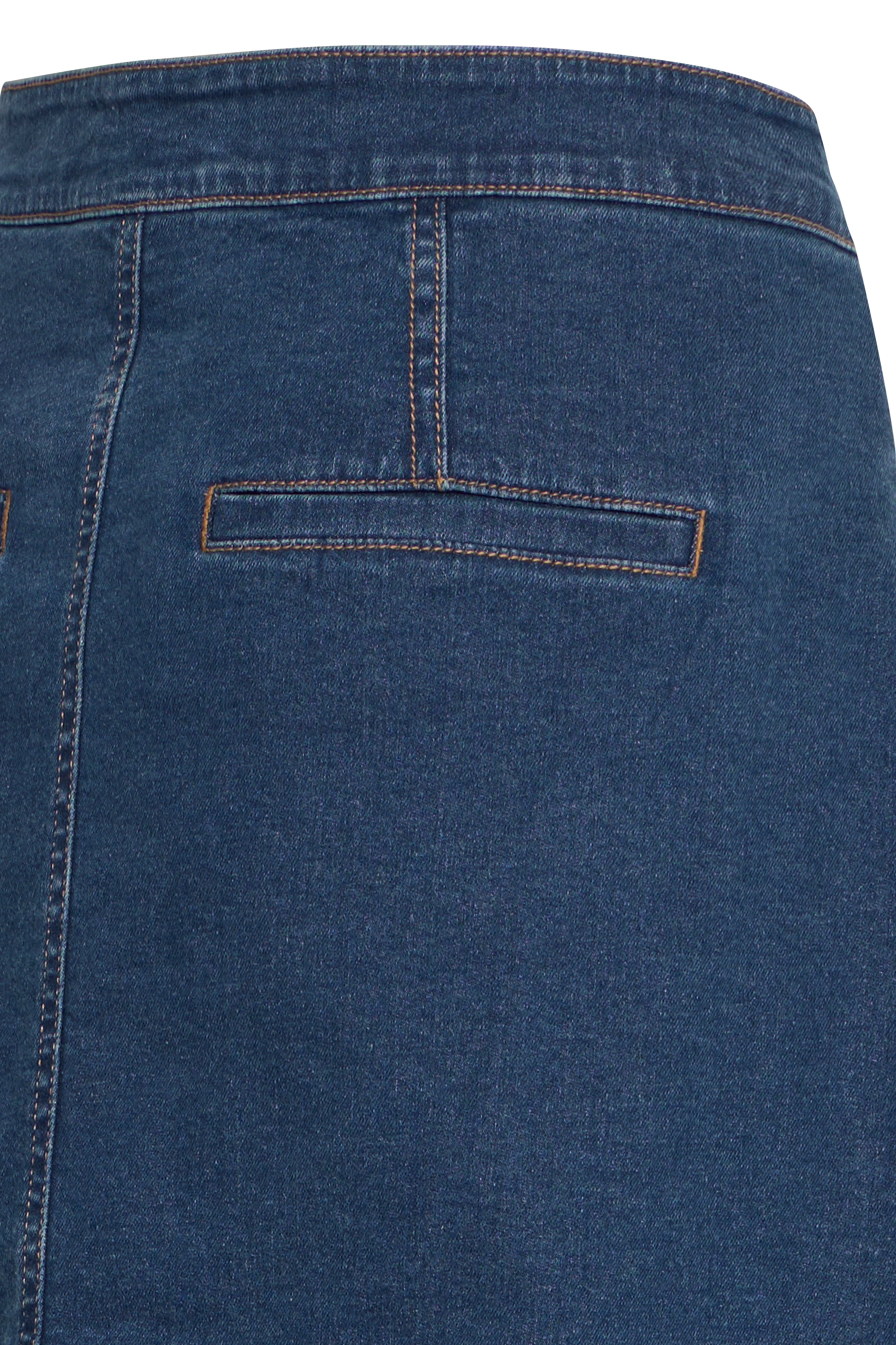 Fransa Vocut Nederdel 3 Denim Mid Blå