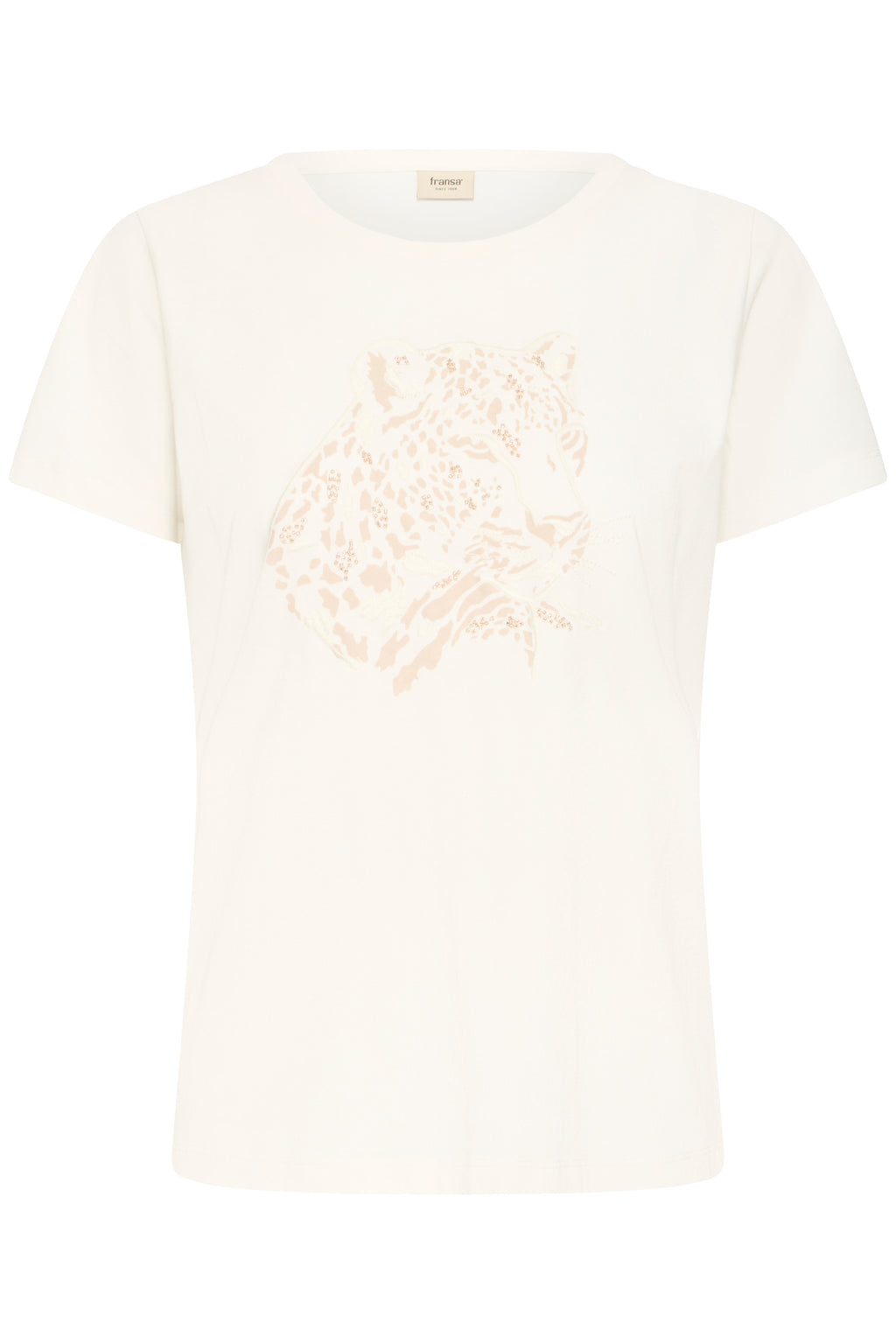Fransa Evani T-shirt 1 Whisper Hvid