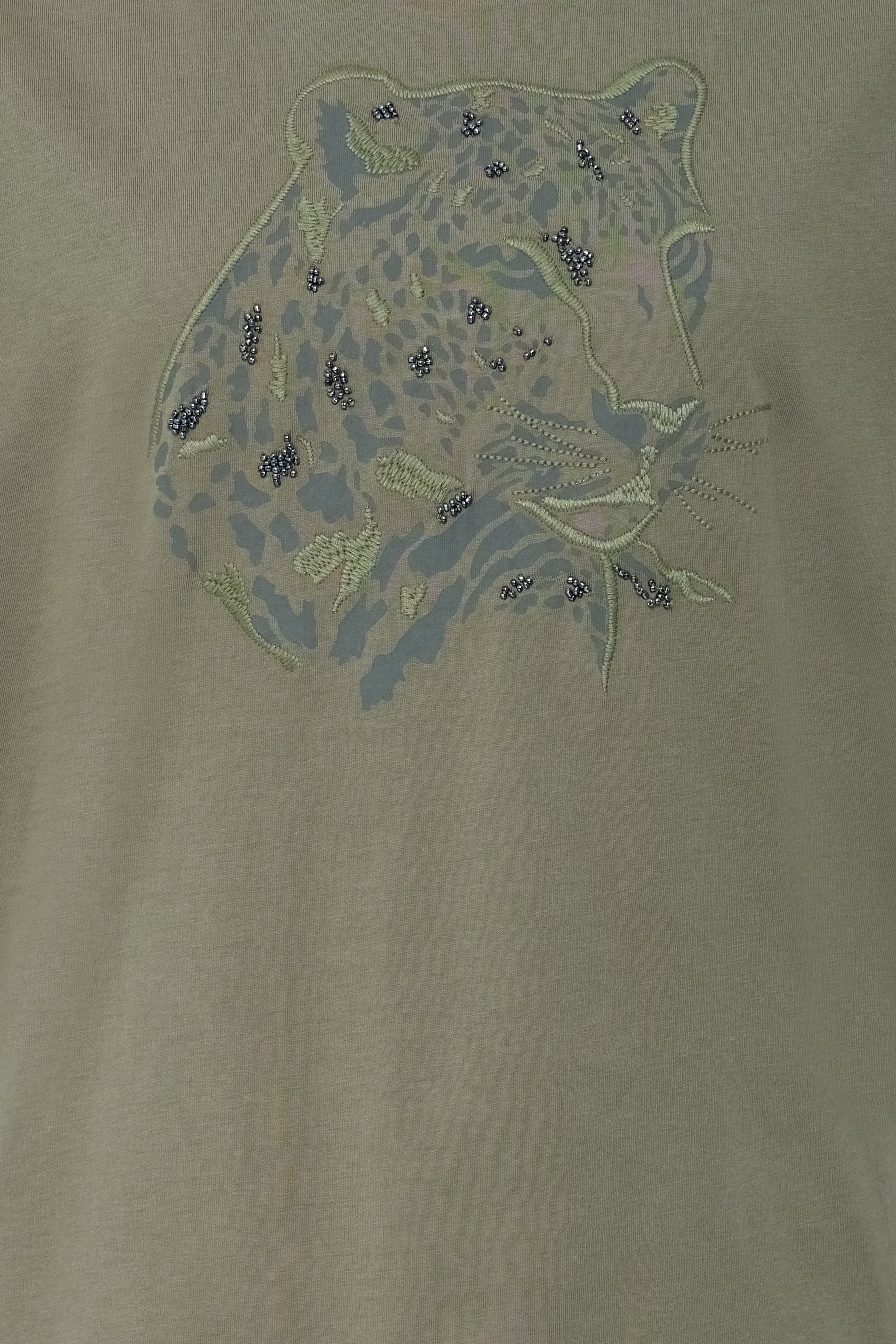 Fransa Evani T-shirt 1 Olive Leo Grøn