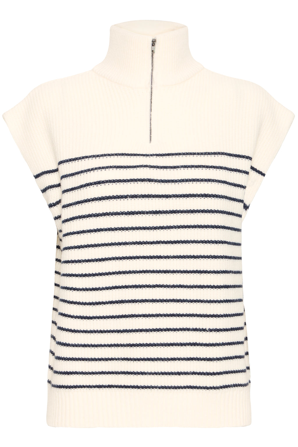 Fransa Vinna Vest 1 Stribet Navy Blå