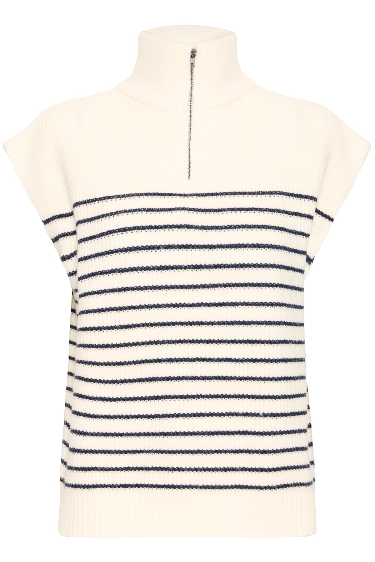Fransa Vinna Vest 1 Stribet Navy Blå