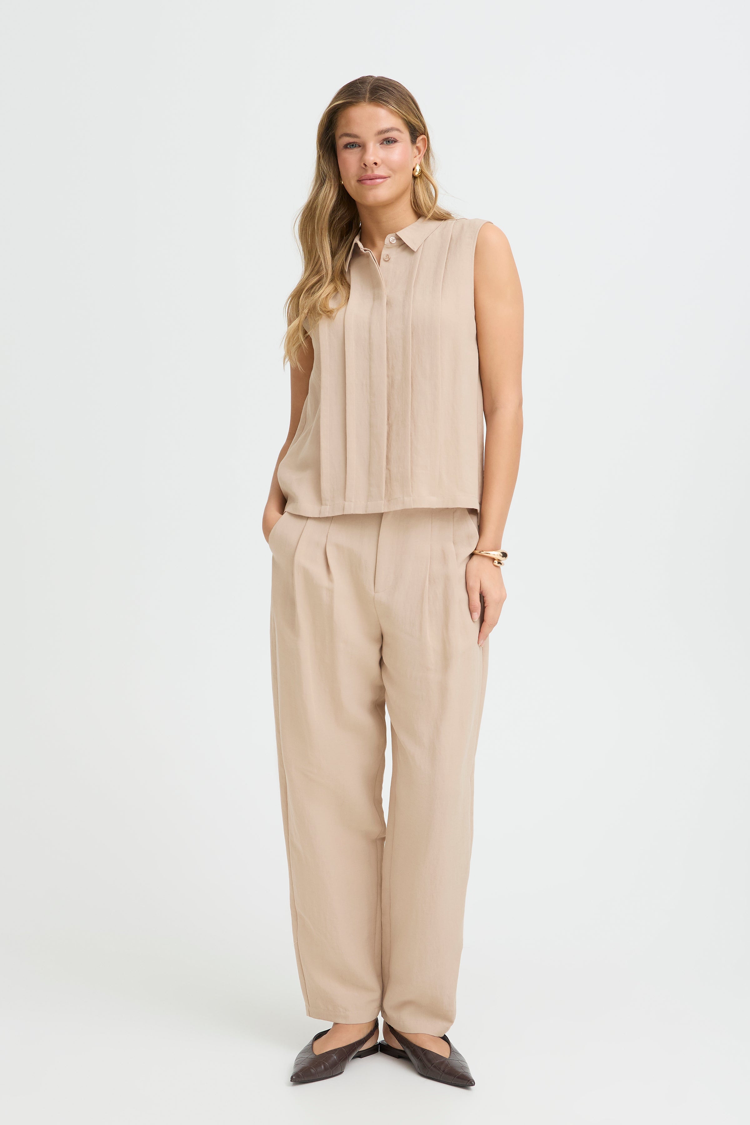 Fransa Adah Buks 1 Savannah Tan Brun