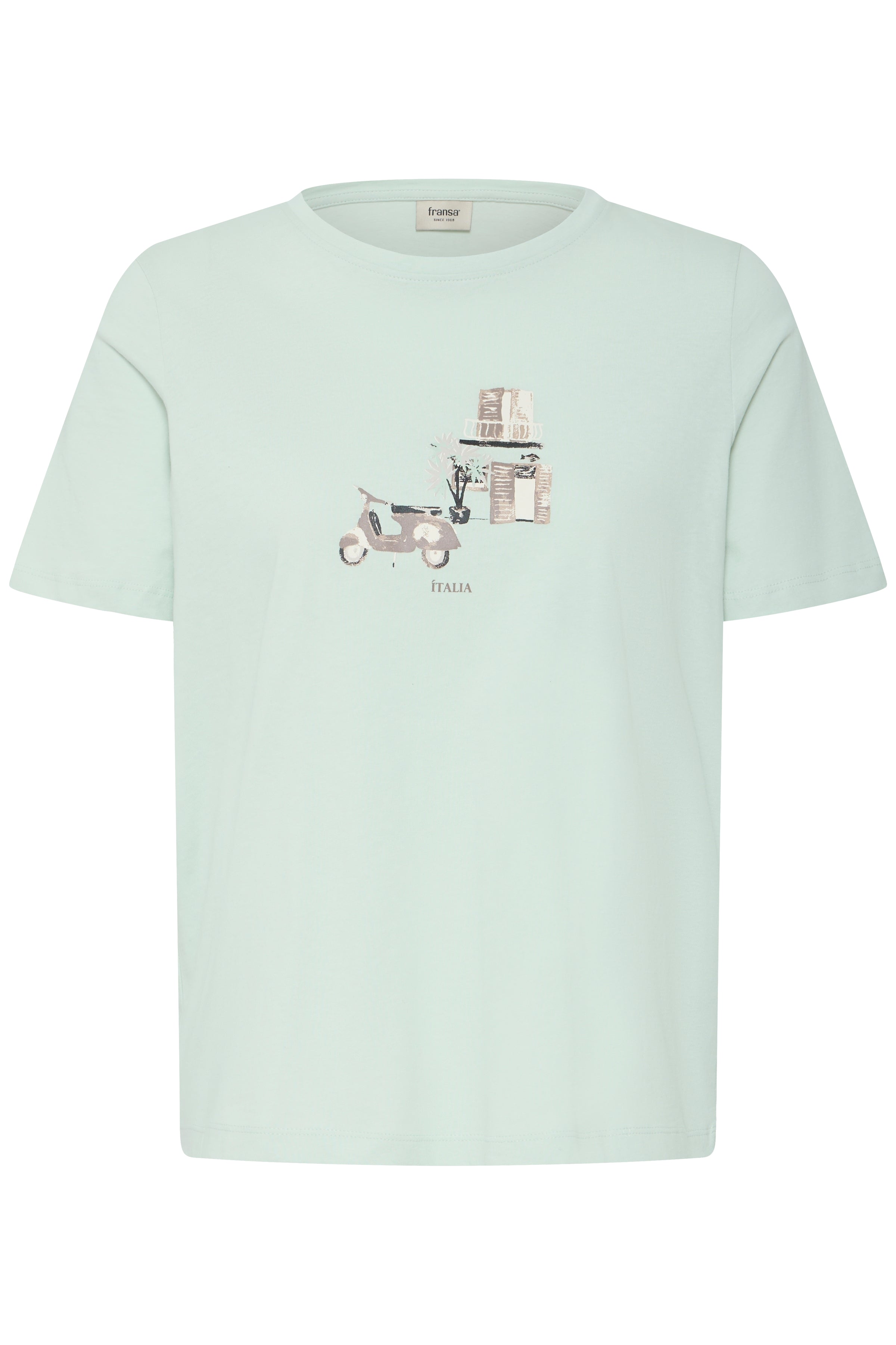 Fransa Finley T-shirt 1 Vespa Sava Grøn