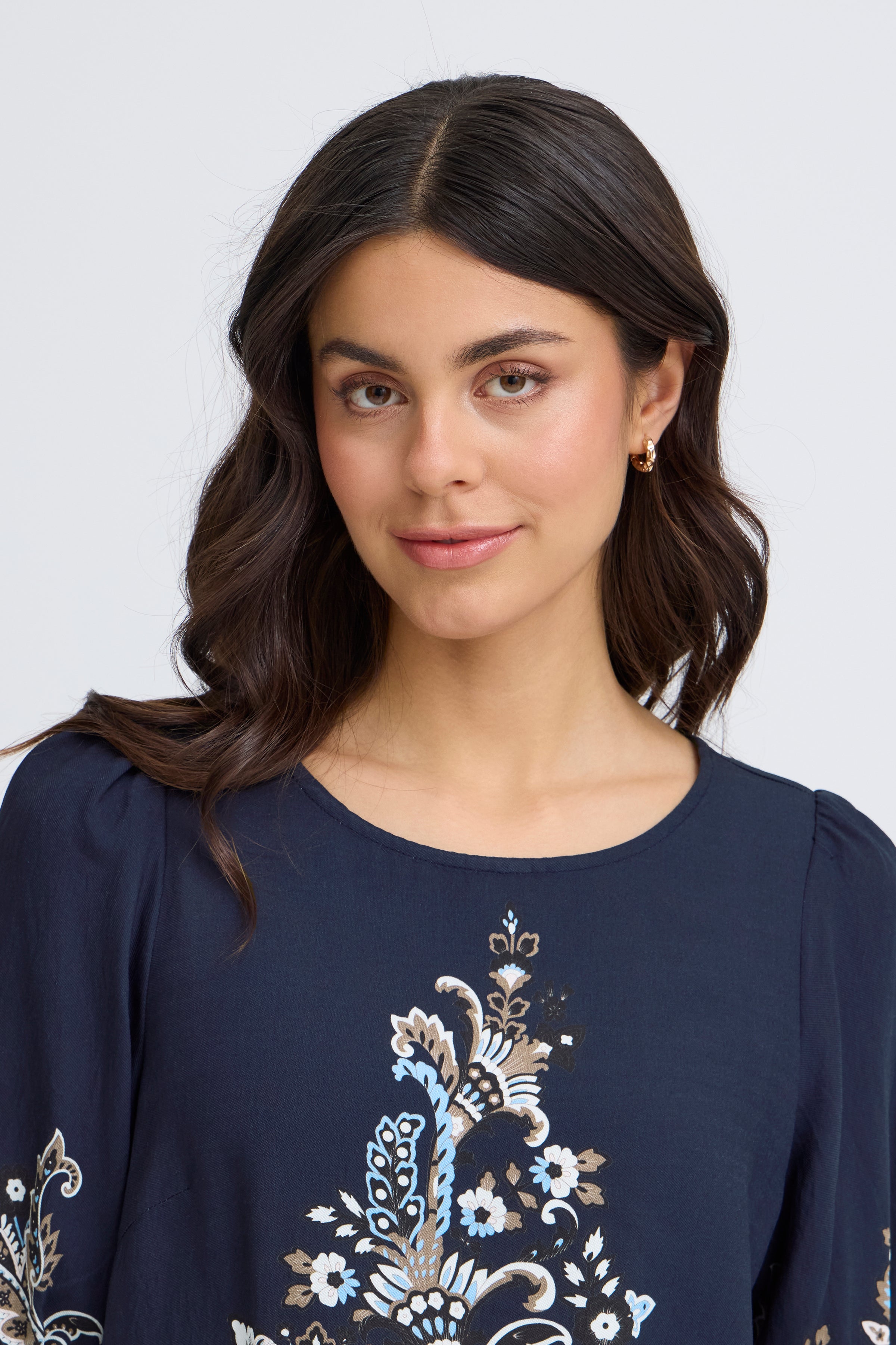 Fransa Dara Bluse 4 Navy Blå