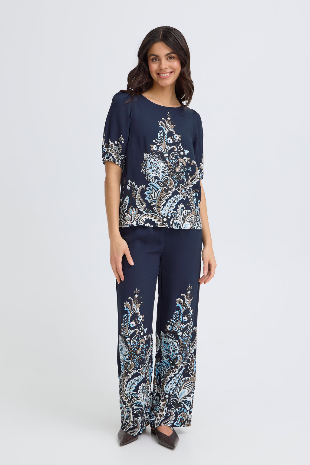 Fransa Dara Bluse 4 Navy Blå
