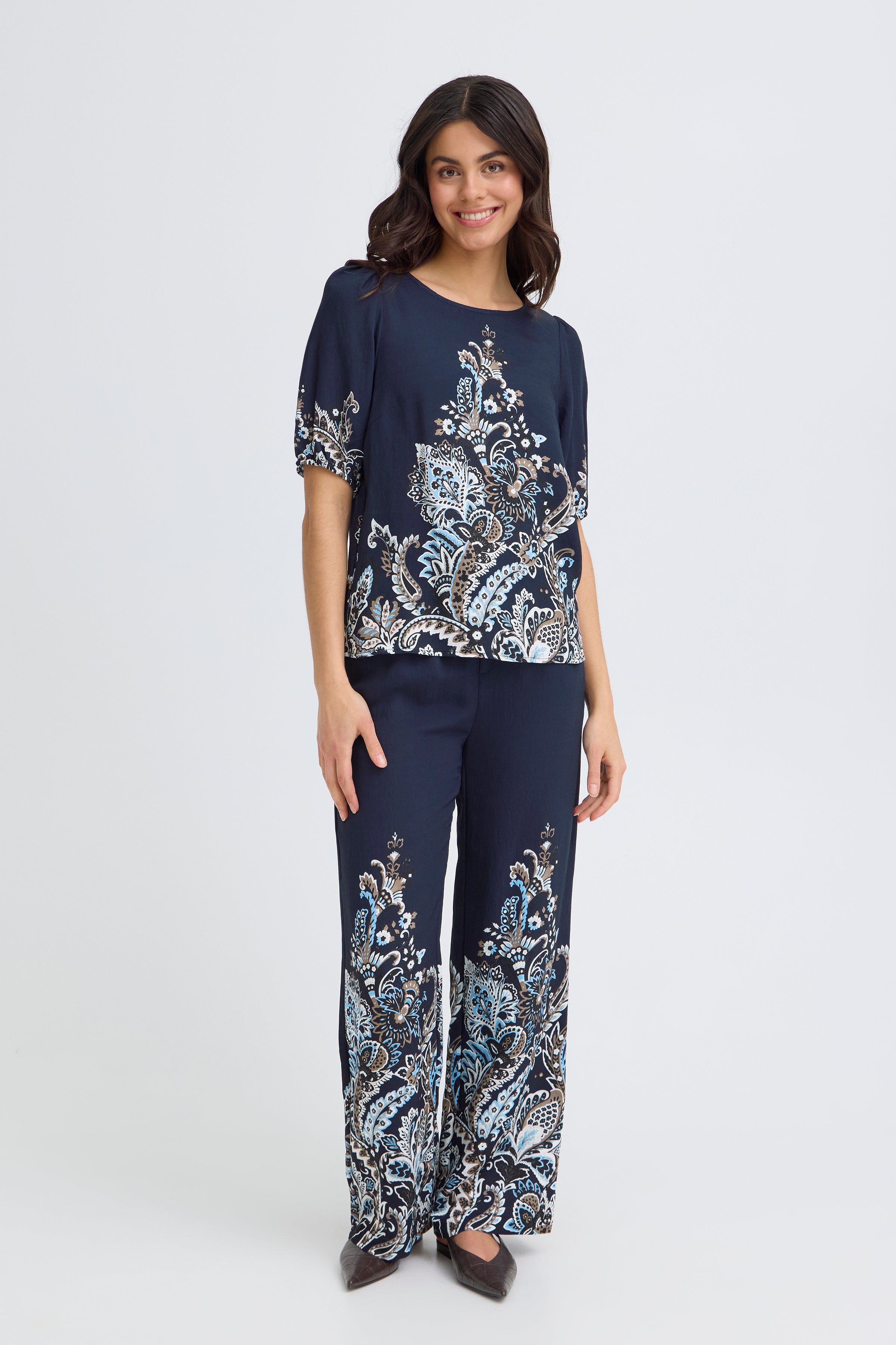 Fransa Dara Bluse 4 Navy Blå