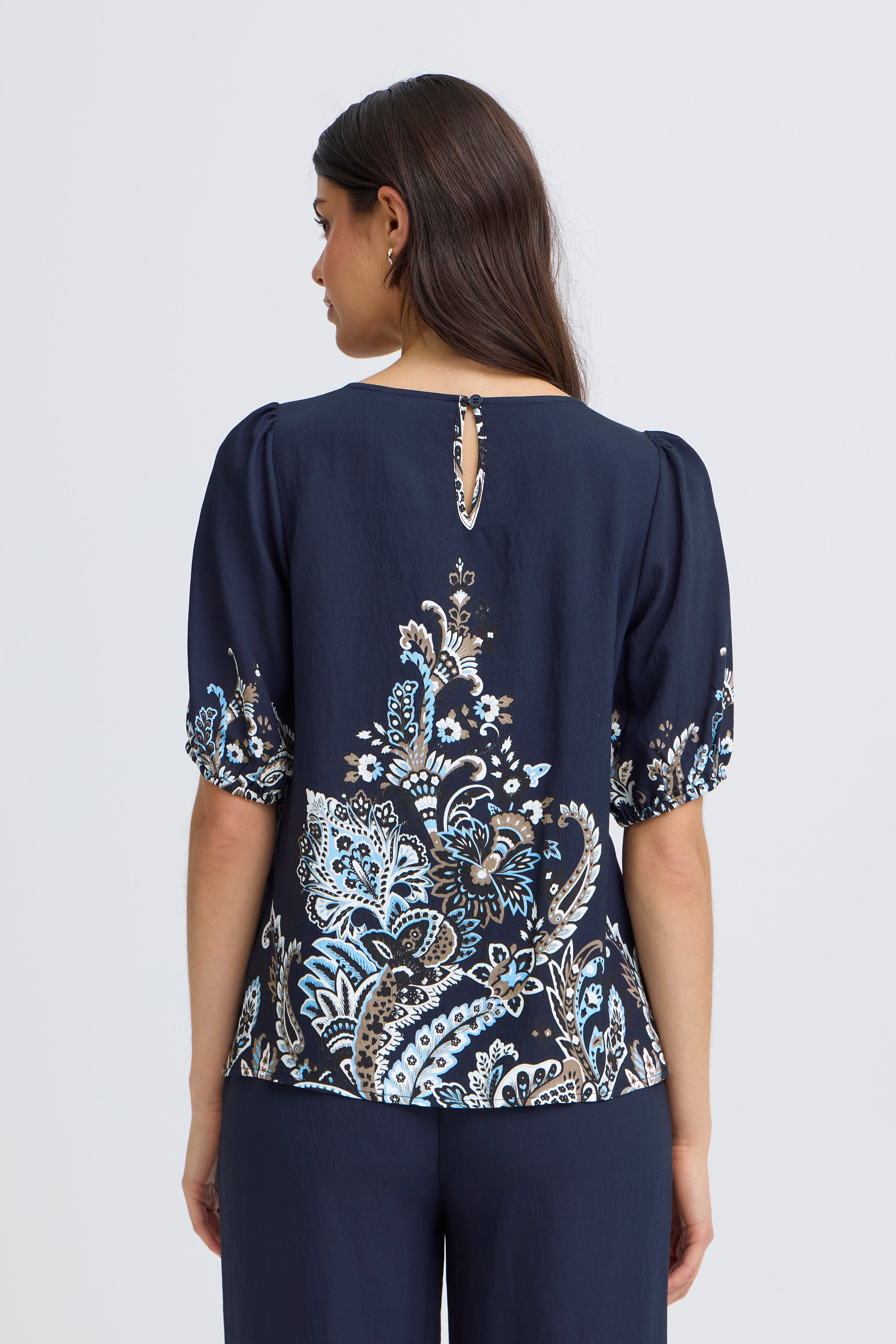 Fransa Dara Bluse 4 Navy Blå