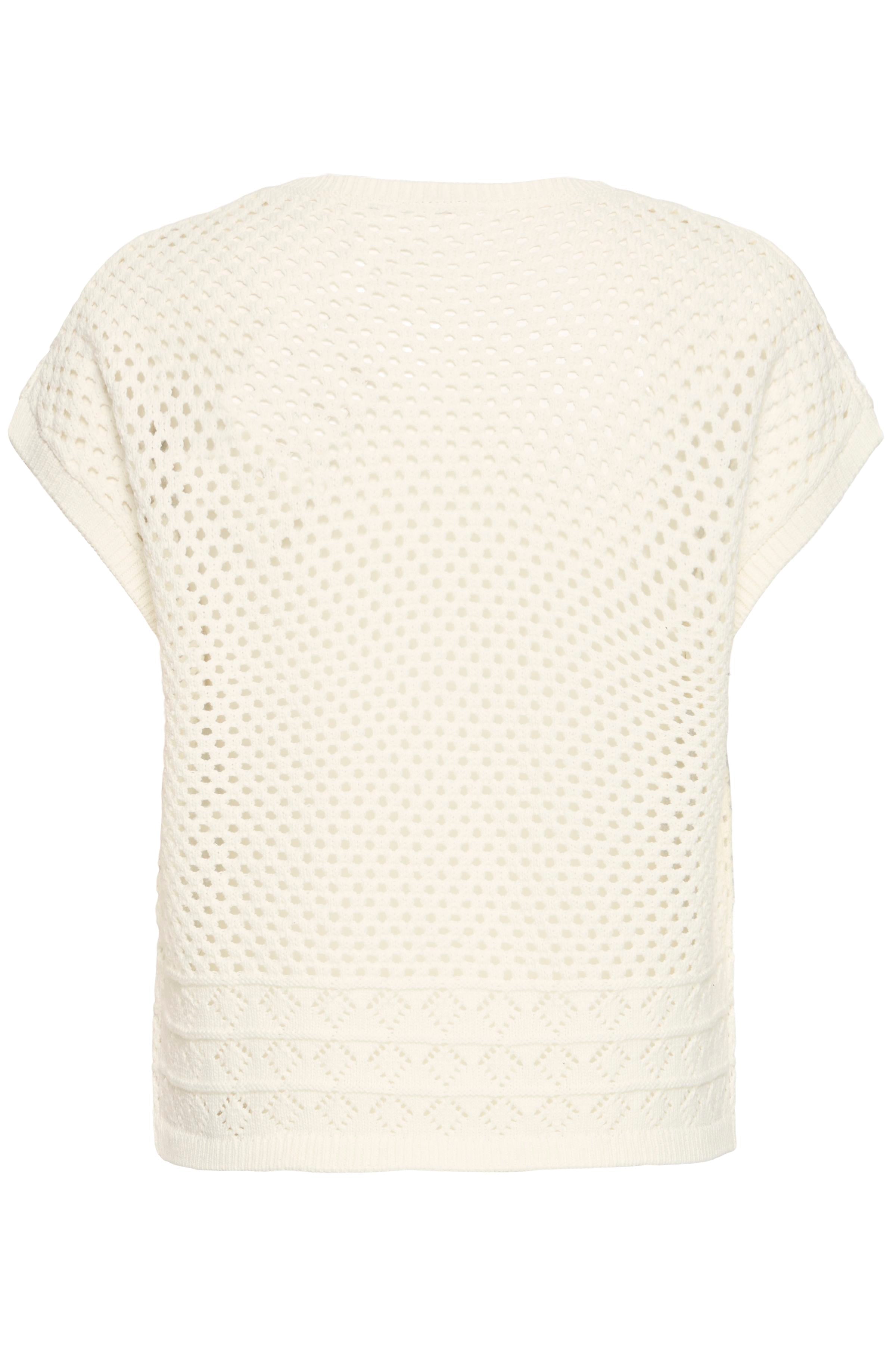 Fransa Josa Cardigan 1 Whisper Hvid