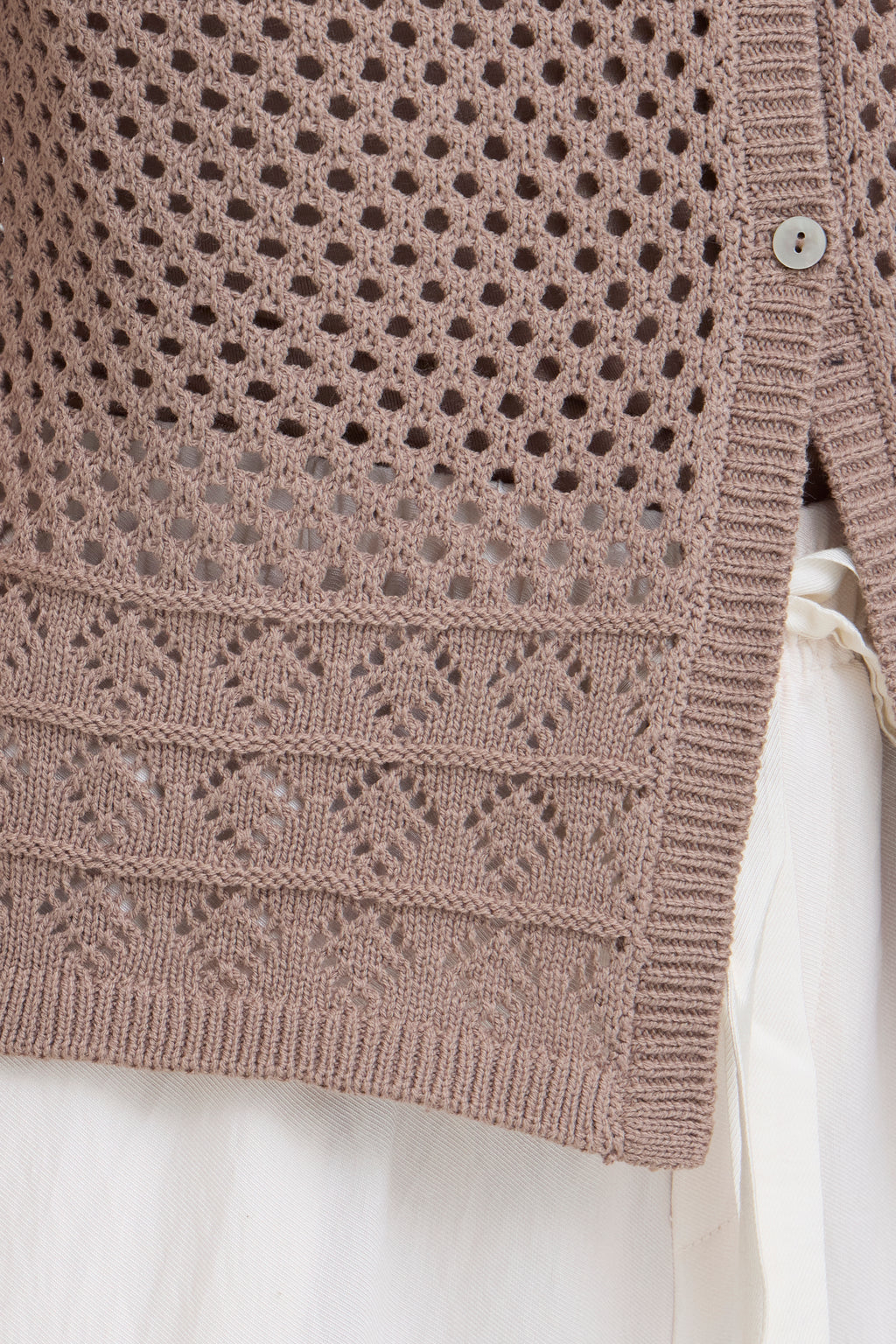 Fransa Josa Cardigan 1 Mountain Trail Brun
