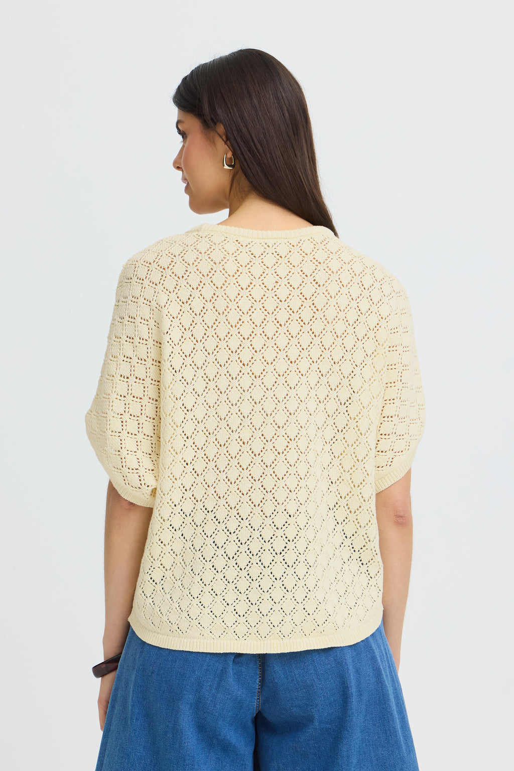 Fransa Sinja Pullover 6 Lotus Pastel Gul